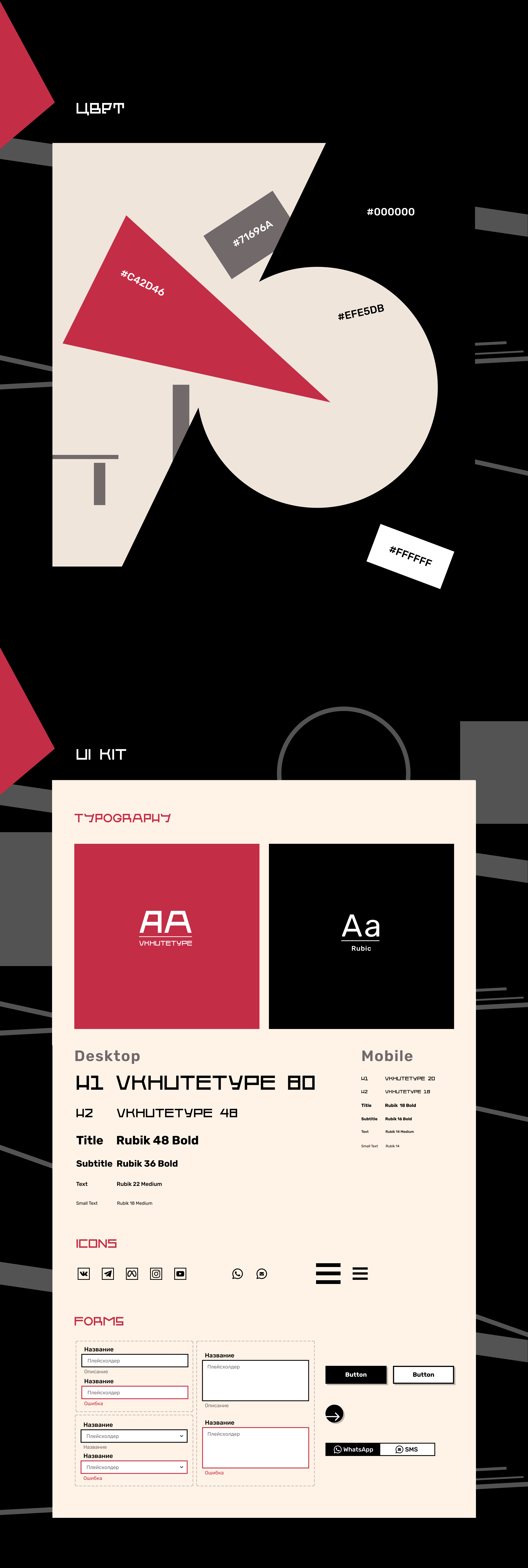 Адаптивный сайт для музея конструктивизма — Изображение №4 — Интерфейсы на Dprofile