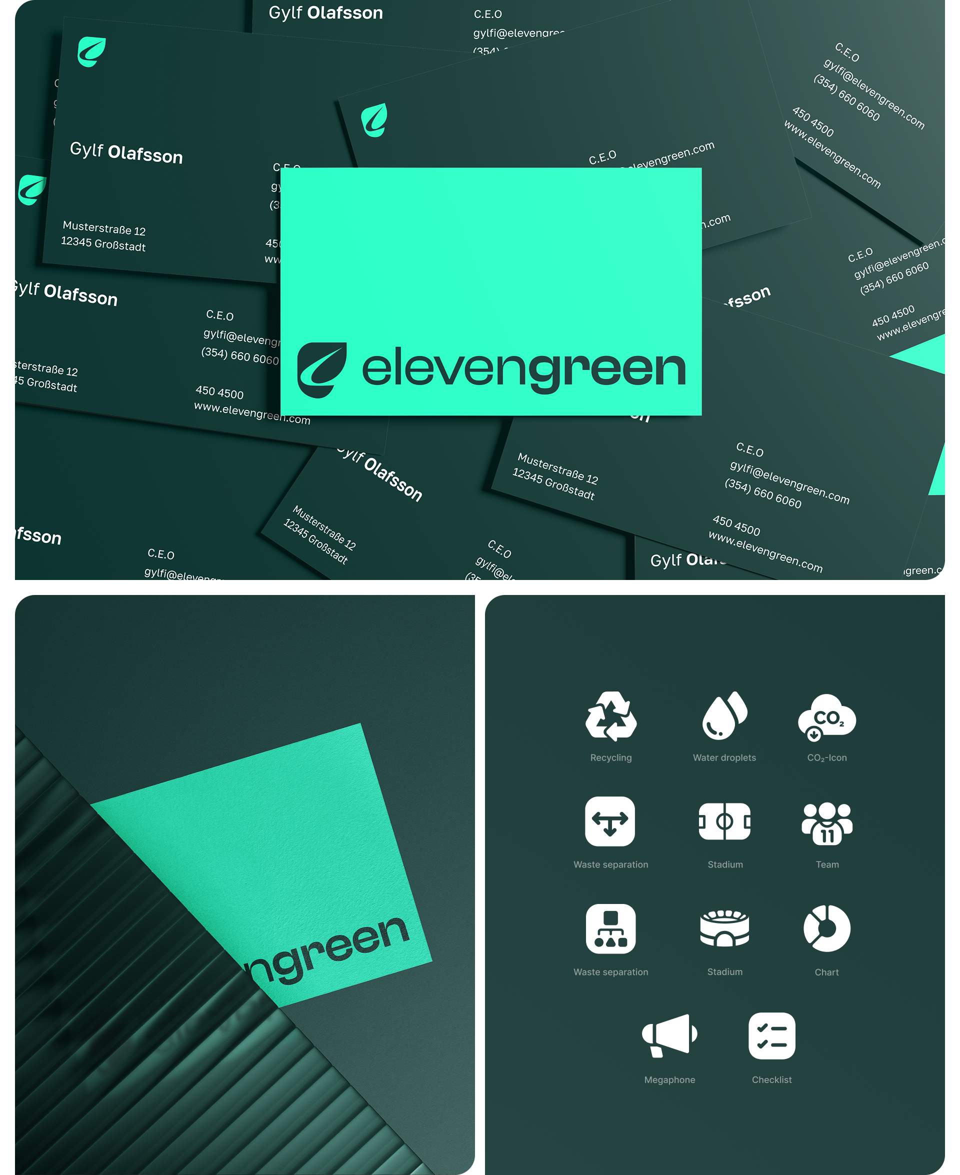 Айдентика и UX/UI для экологичного спорта - Elevengreen — Изображение №6 — Интерфейсы, Брендинг на Dprofile