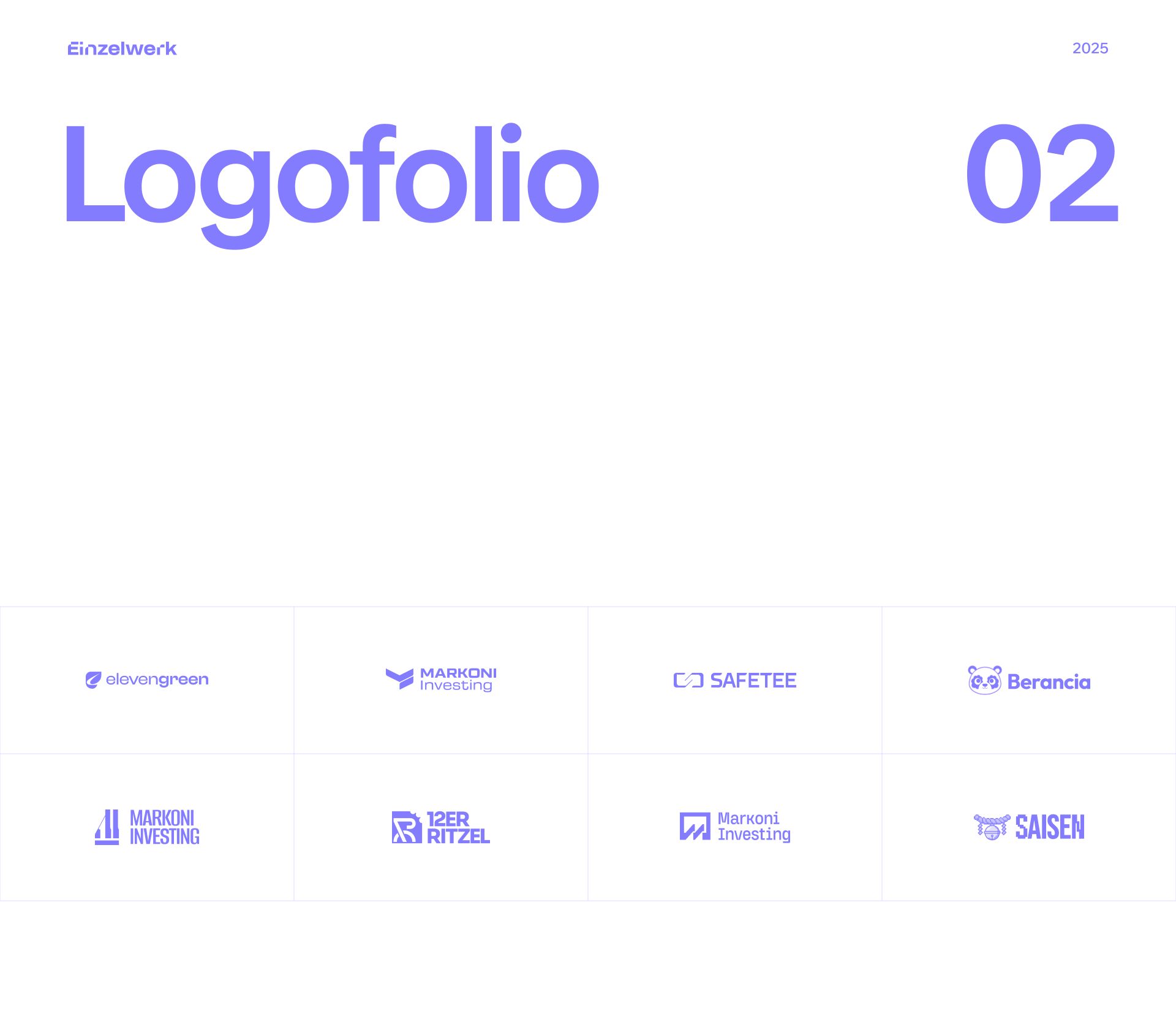 Логофолио — коллекция логотипов 2025 — Изображение №1 — Брендинг, Графика на Dprofile