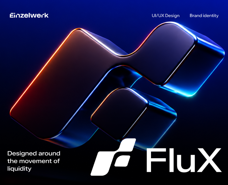 FluX — дизайн интерфейсов DeFi DEX-платформы на Dprofile