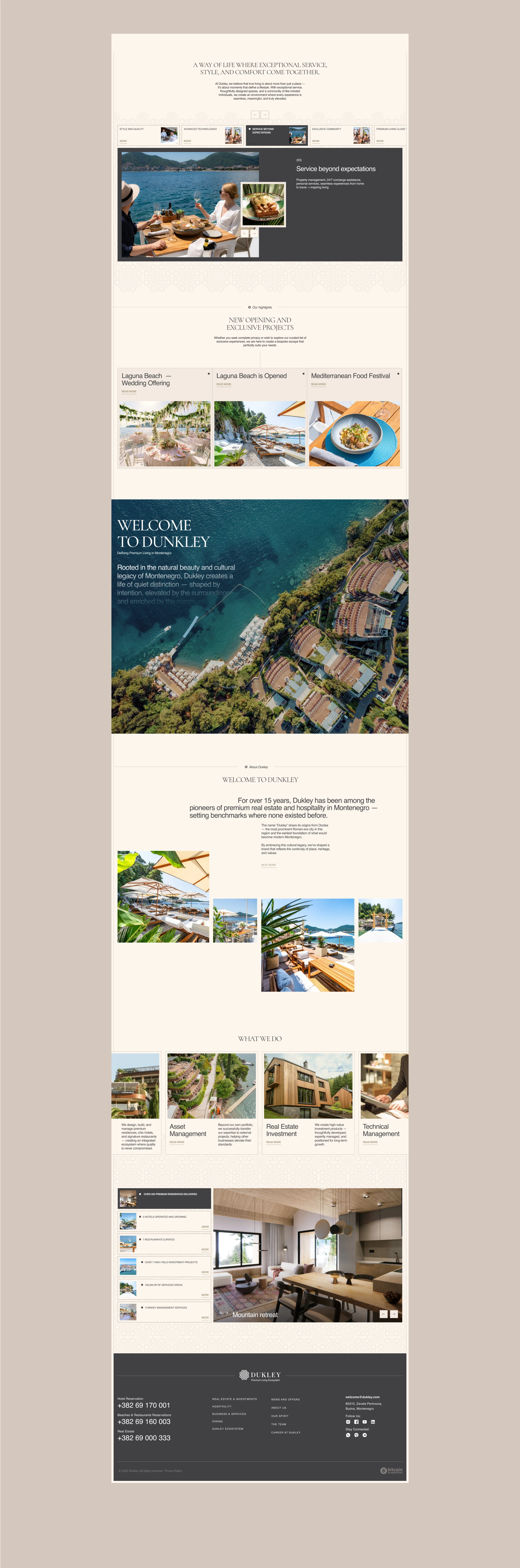 Сайт для строительной компании премиум недвижимости — Изображение №7 — Интерфейсы на Dprofile