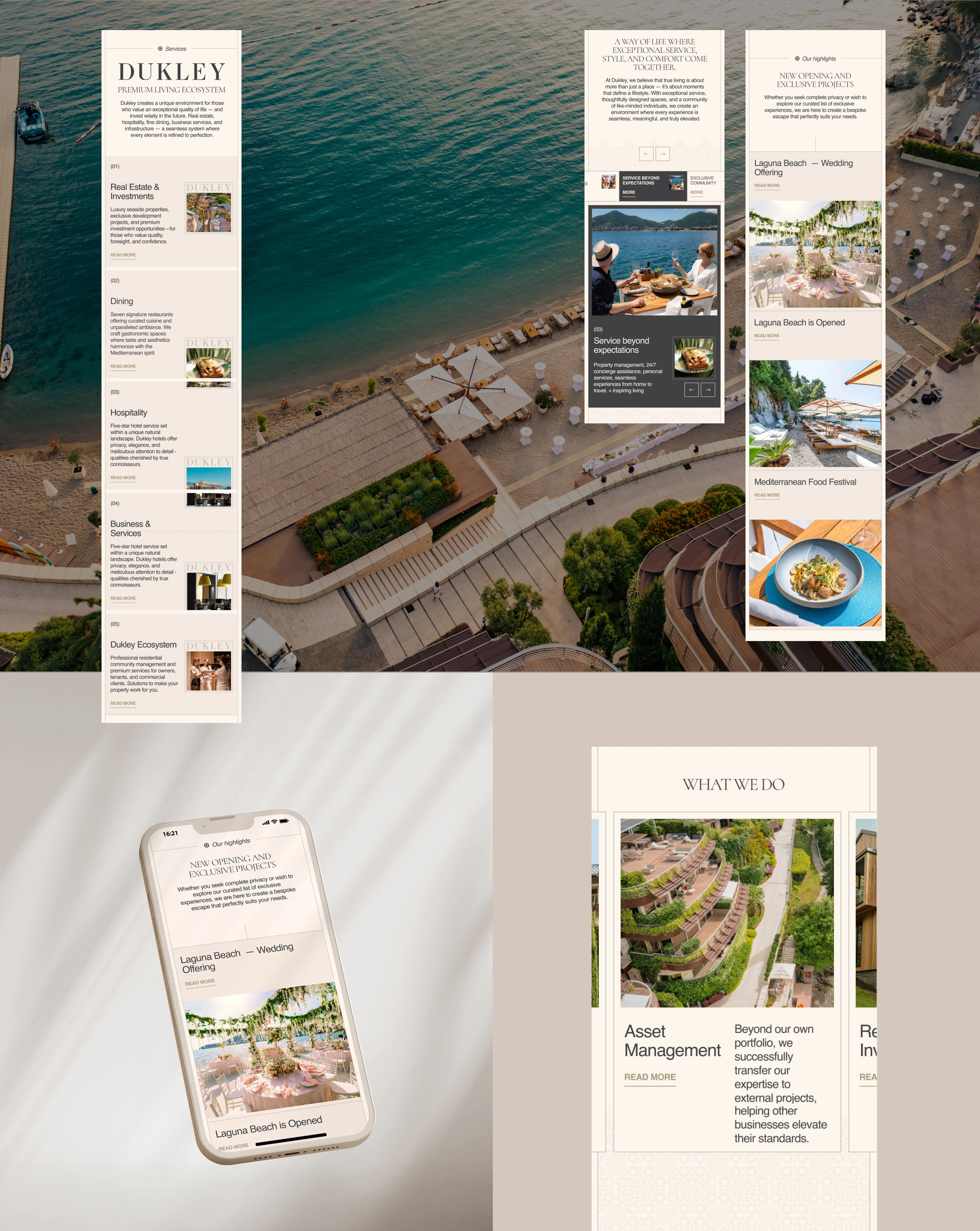 Сайт для строительной компании премиум недвижимости — Изображение №8 — Интерфейсы на Dprofile