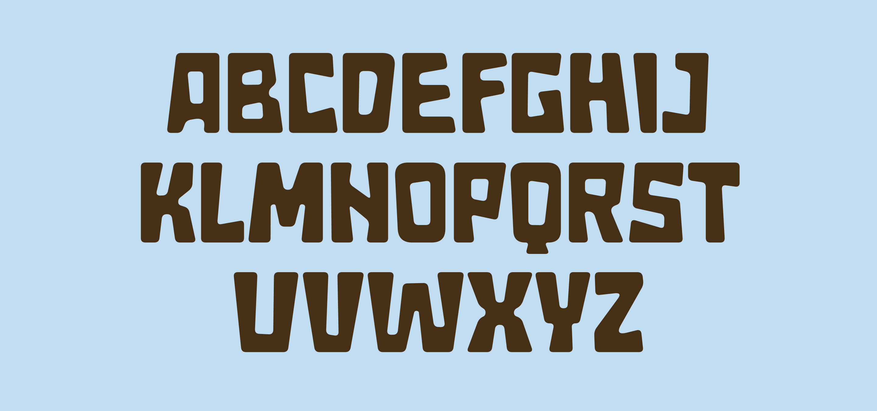 Шрифт GLIWA — Изображение №3 — Графика на Dprofile