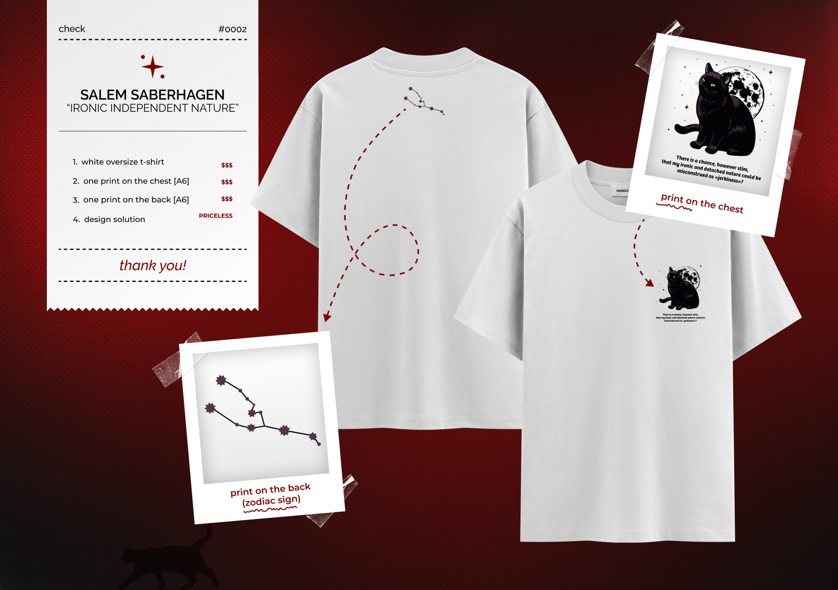 Salem prints for T-shirts — Изображение №4 — Графика на Dprofile