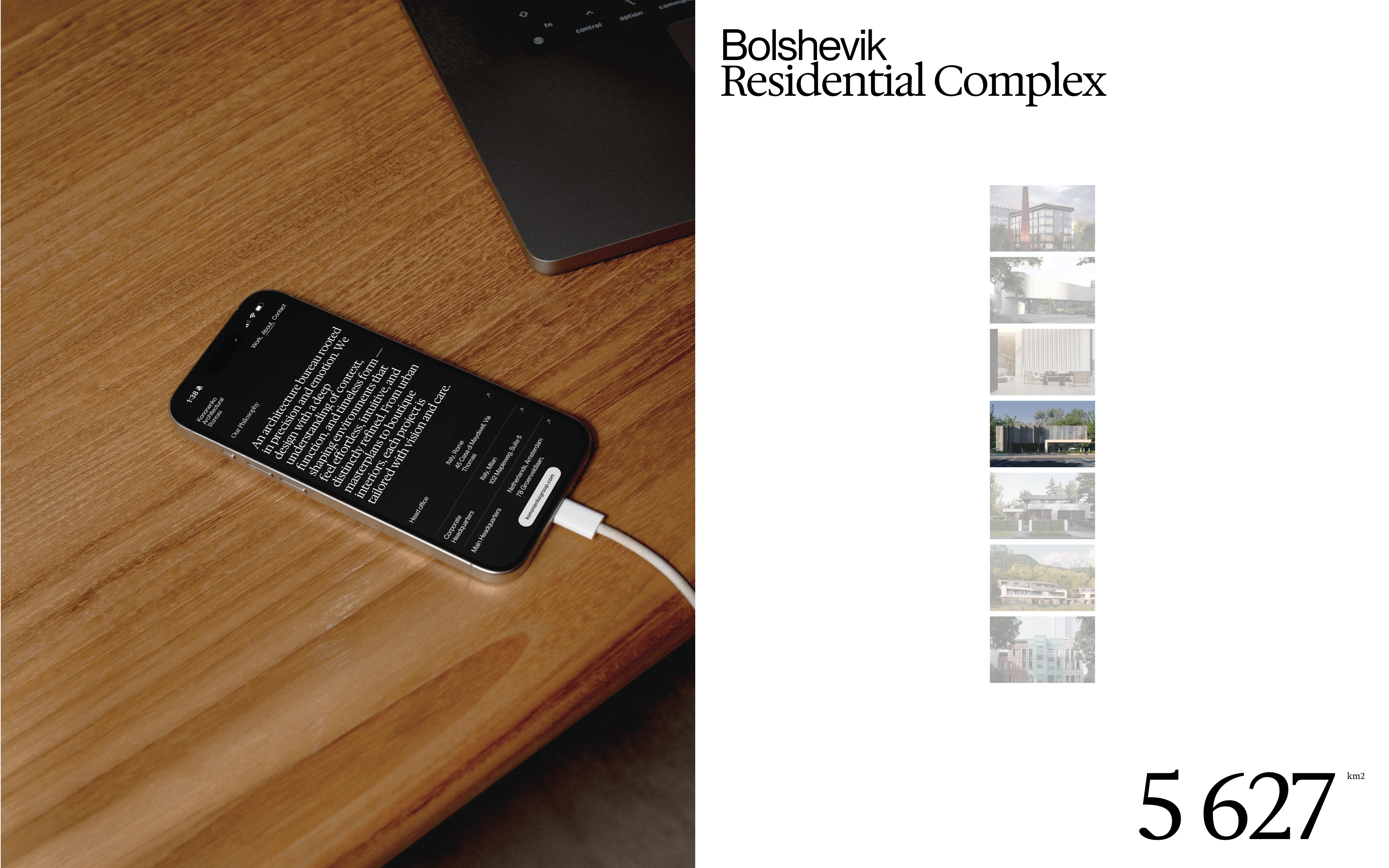 Kononenko Architectural Website — Изображение №17 — Интерфейсы, Брендинг на Dprofile