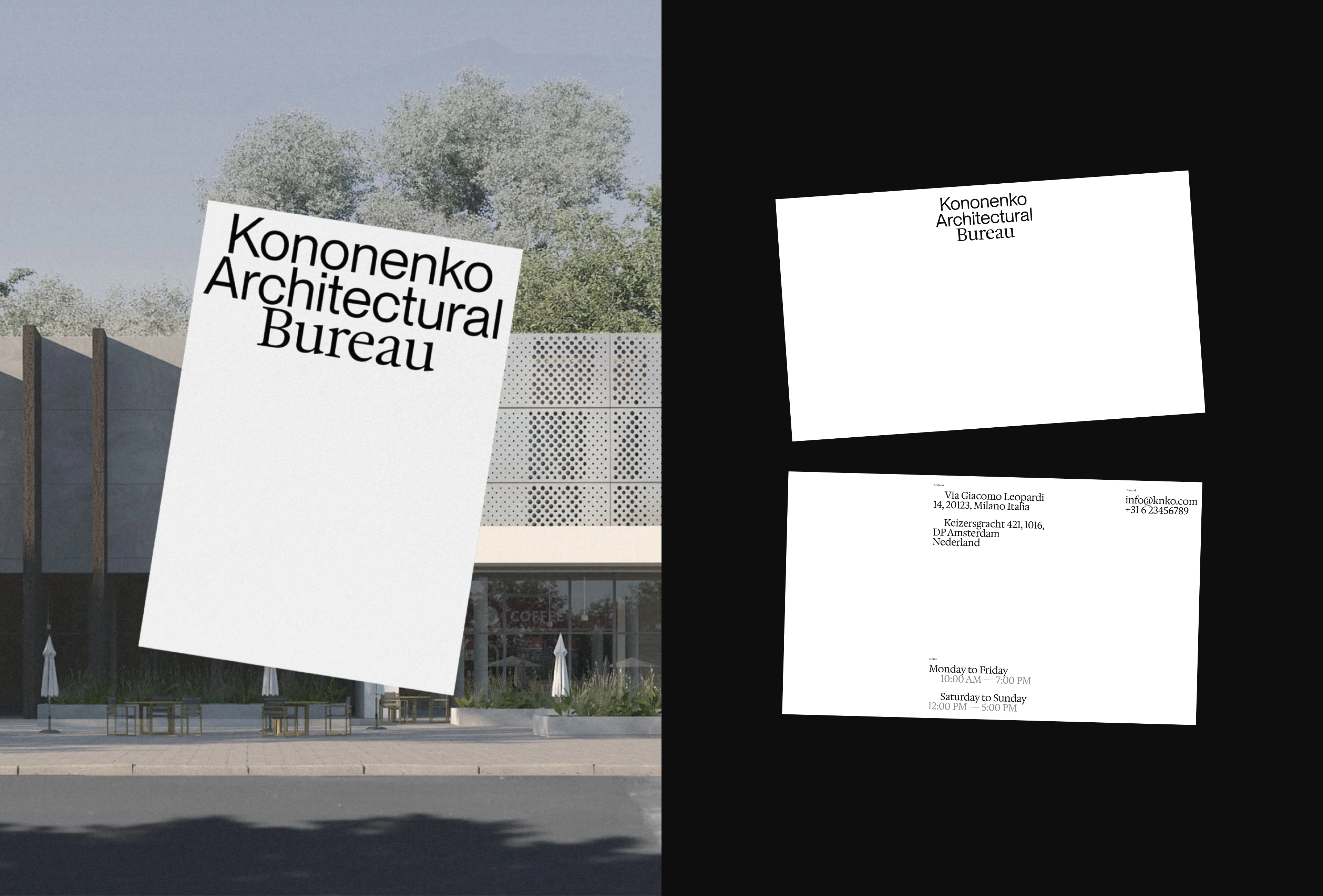 Kononenko Architectural Website — Изображение №4 — Интерфейсы, Брендинг на Dprofile