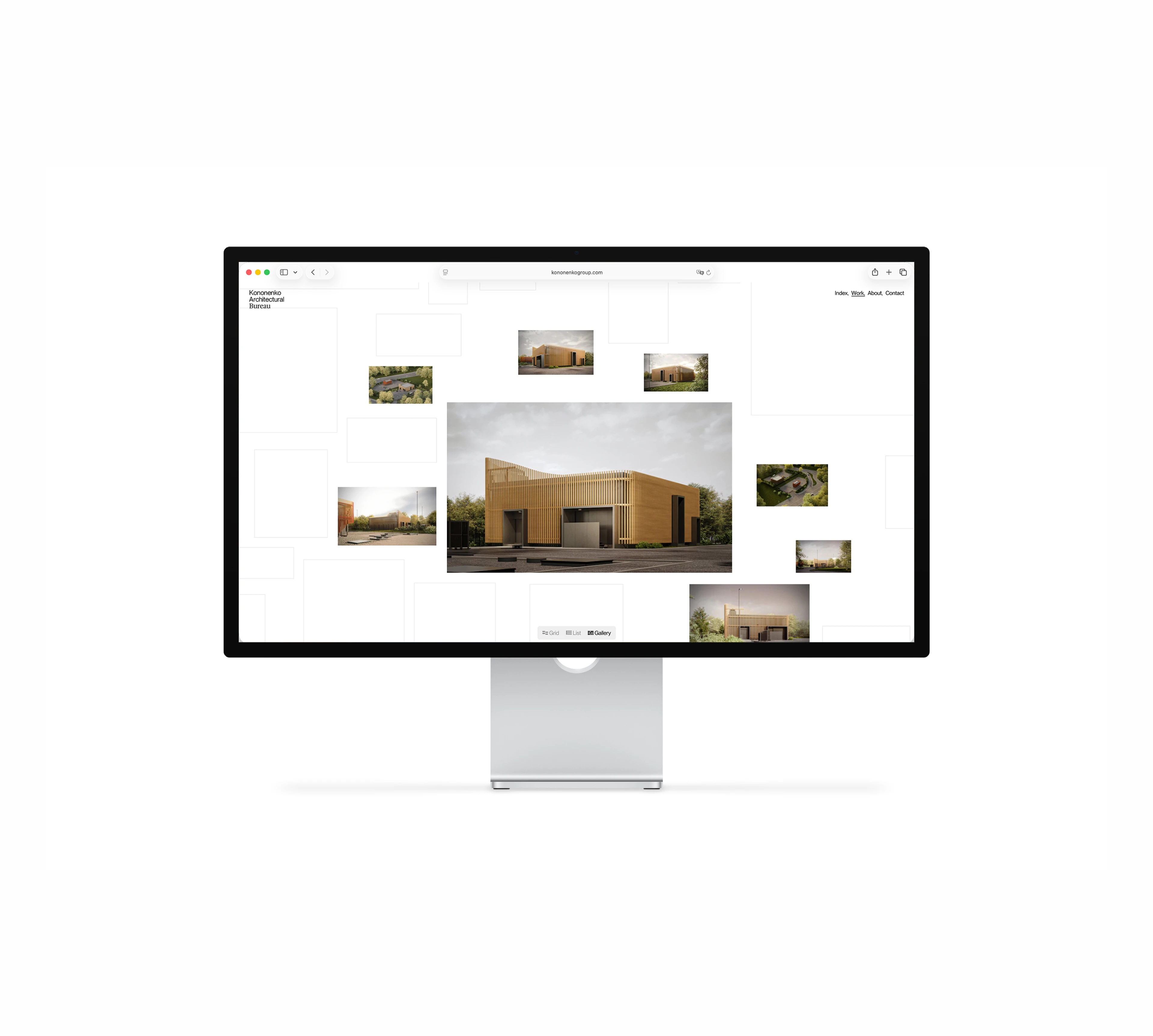 Kononenko Architectural Website — Изображение №9 — Интерфейсы, Брендинг на Dprofile
