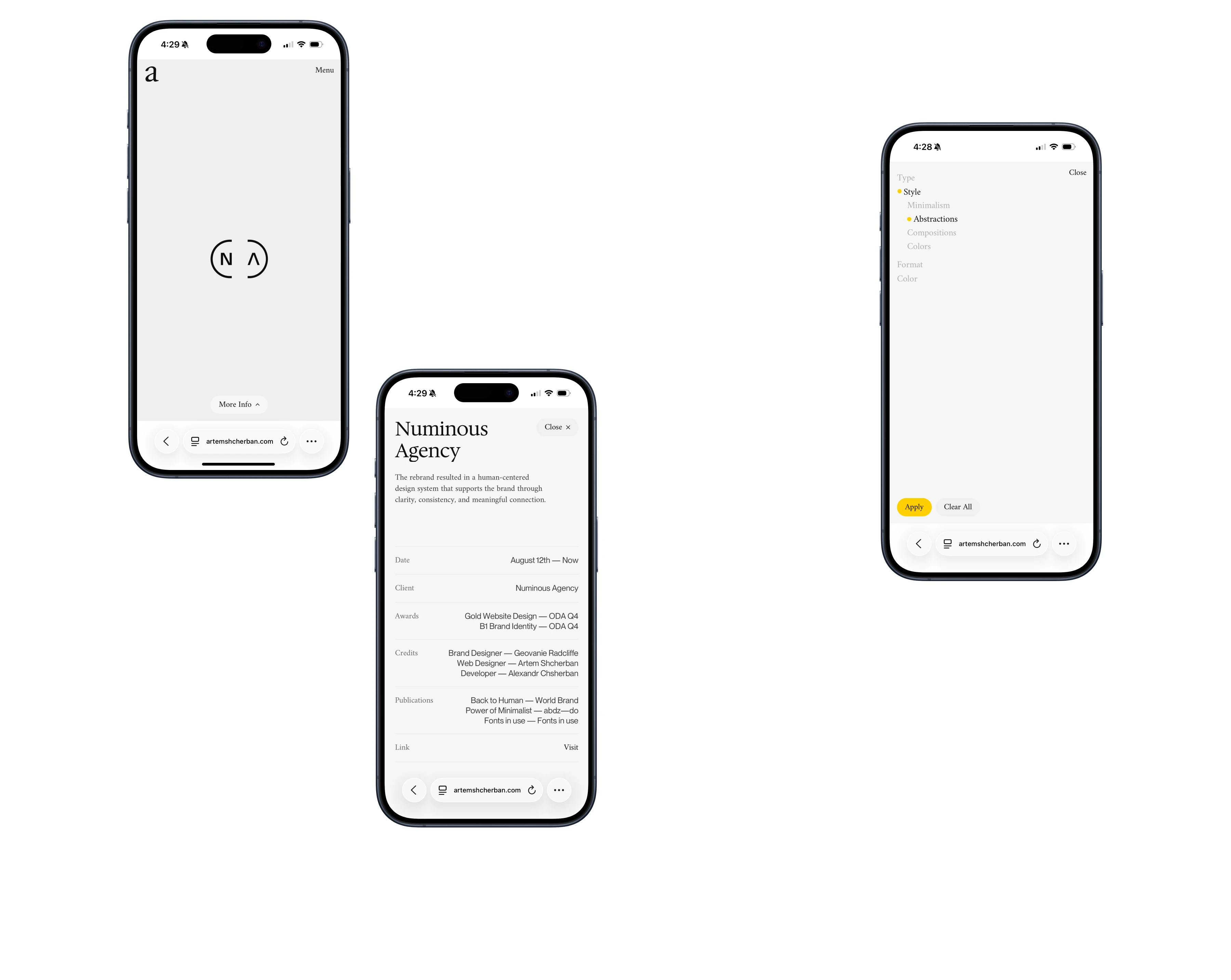 Artem Shcherban Portfolio — Изображение №24 — Интерфейсы, Брендинг на Dprofile