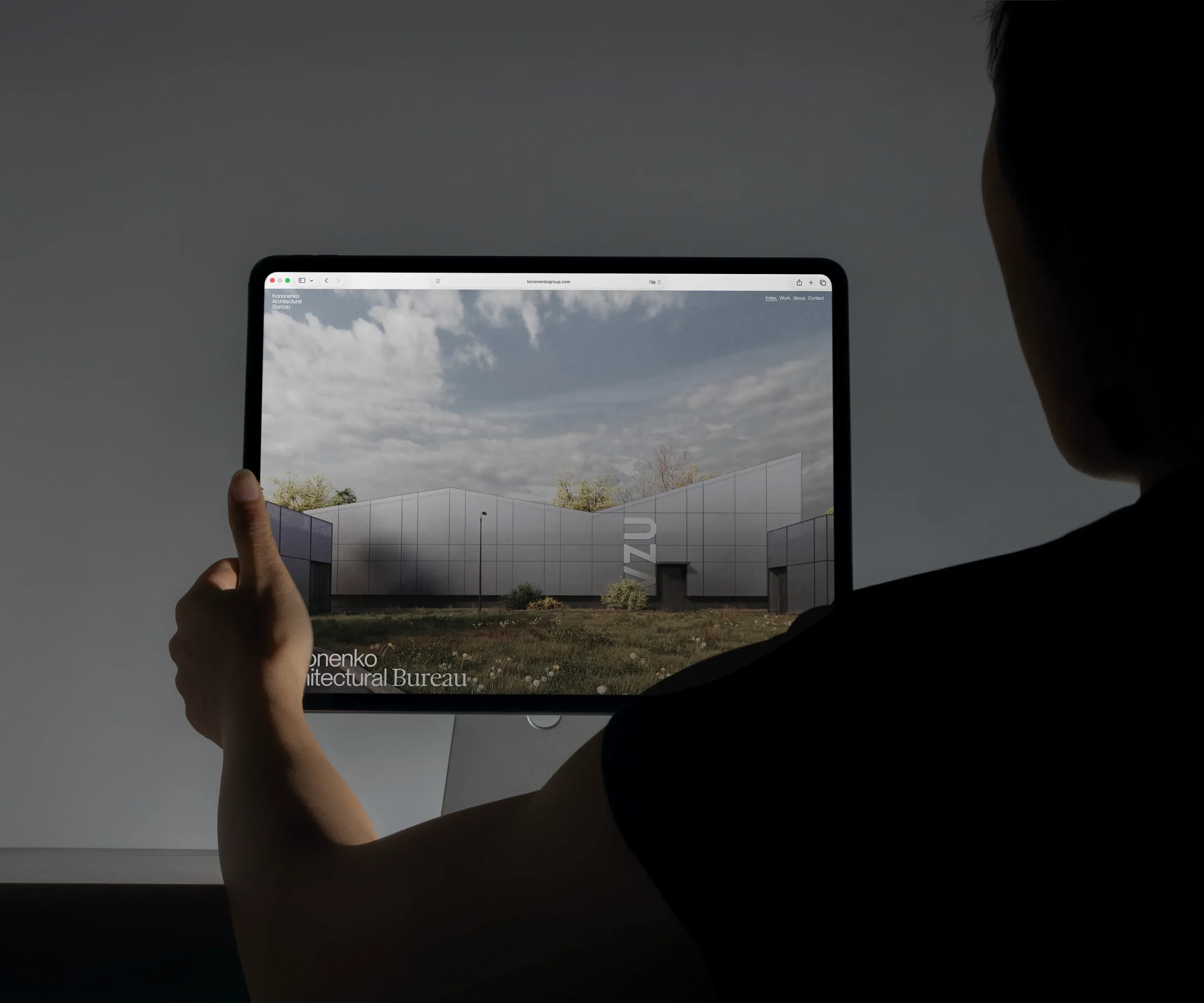 Kononenko Architectural Website — Изображение №1 — Интерфейсы, Брендинг на Dprofile