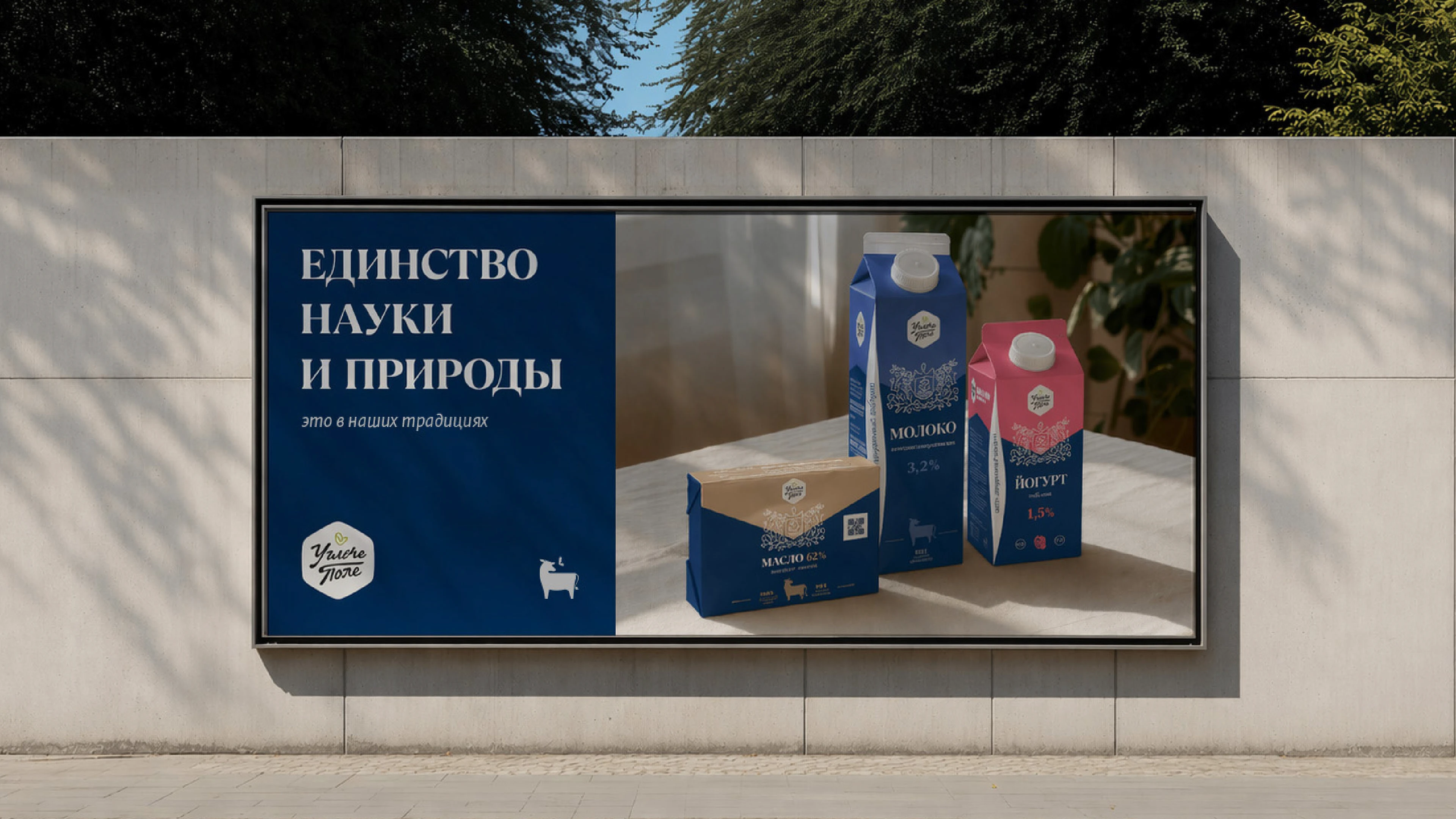 Молочные традиции Углича. Редизайн федеральной молочной линейки «Углече Поле» — Изображение №12 — Брендинг, Графика на Dprofile