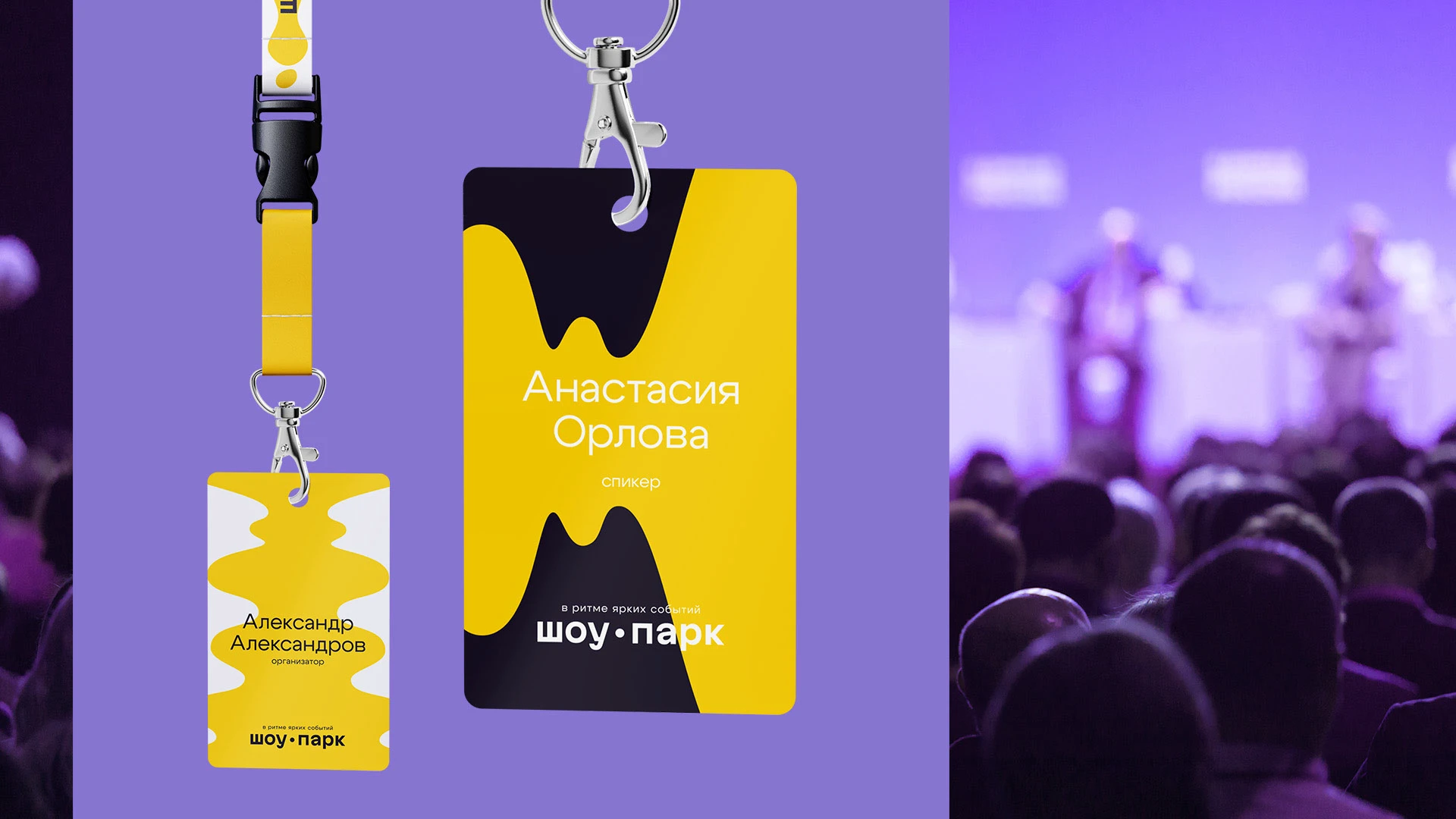 В волнах ярких событий. Айдентика «Шоу-парка» — Изображение №2 — Брендинг, Графика на Dprofile