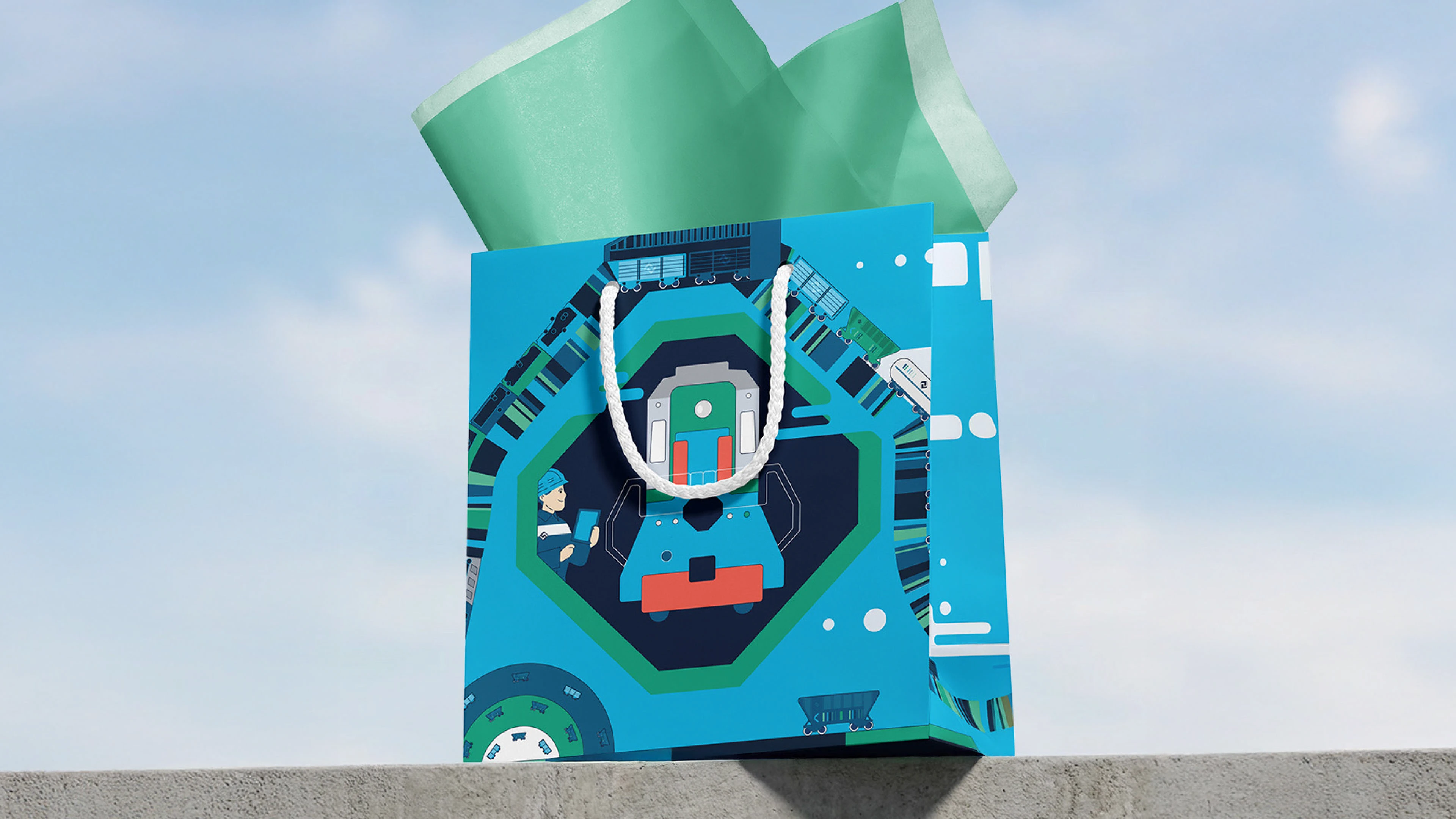 Смотрим вглубь вещей. Календарь НТК — Изображение №8 — Иллюстрация, Графика на Dprofile