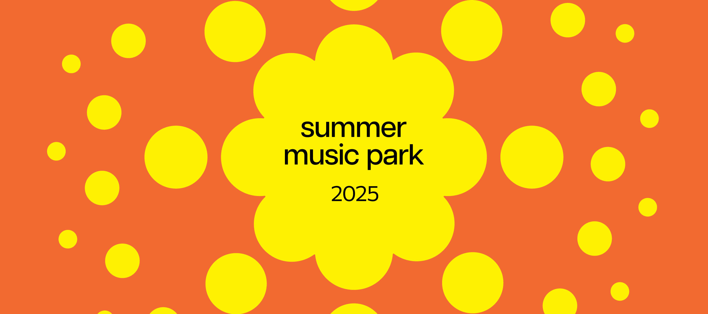 Цвета и ритмы звука. Брендинг фестиваля Summer Music Park — Изображение №1 — Брендинг на Dprofile