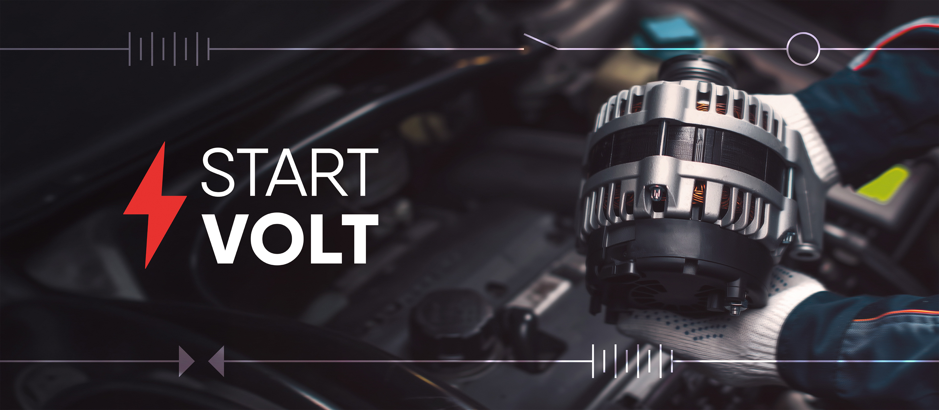 Схемы энергии. Обновление айдентики бренда Startvolt — Изображение №1 — Брендинг, Промдизайн на Dprofile