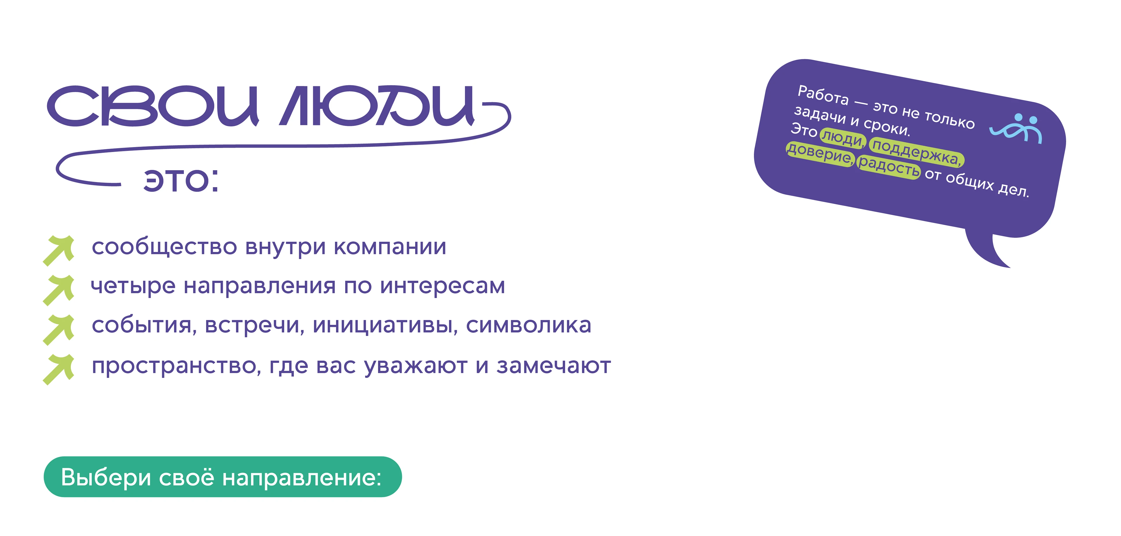 Свои люди - брендинг корпоративного сообщества — Изображение №3 — Брендинг на Dprofile