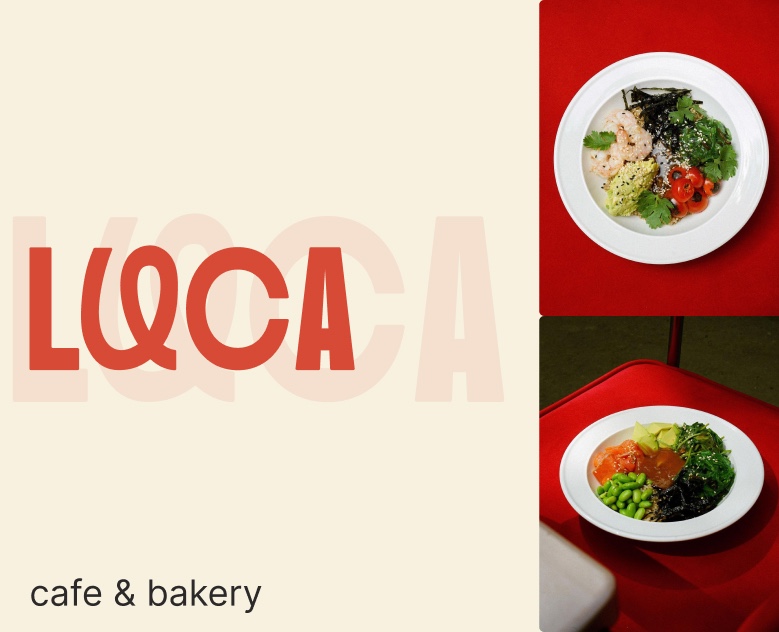 Логотип для кафе Luca на Dprofile