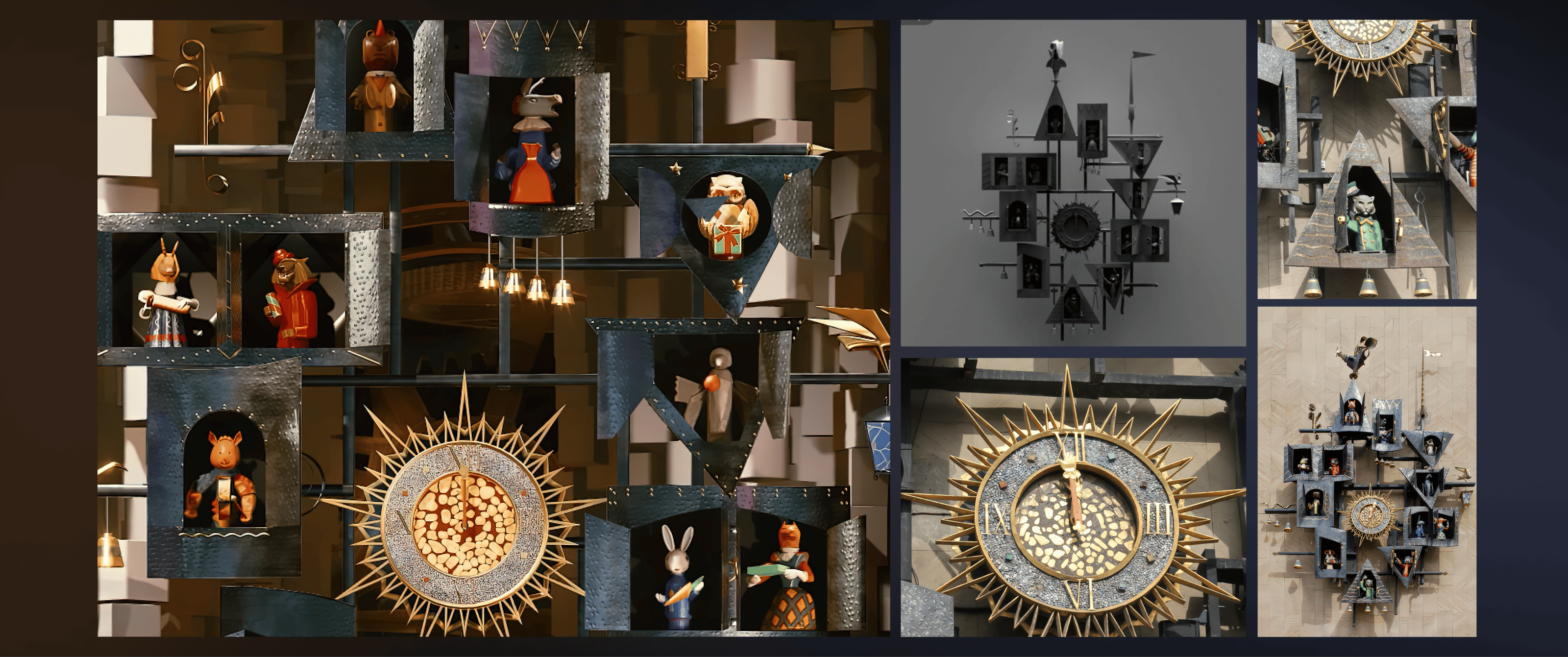 Театр кукол С.В. Образцова | Mapping — Изображение №4 — 3D, Анимация на Dprofile