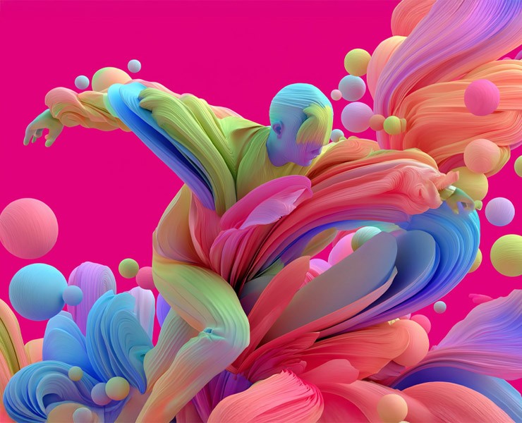 Real-time Neural Mirror | Нейрозеркало — 3D, Анимация на Dprofile