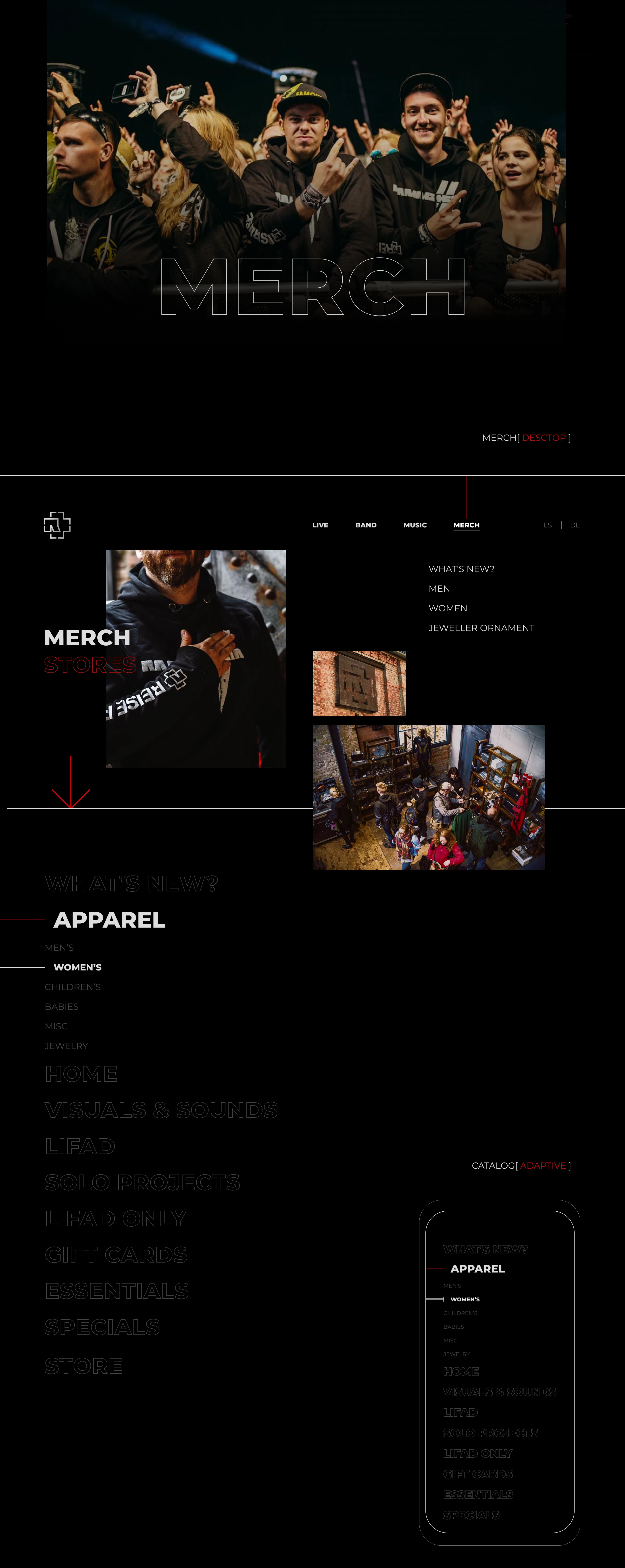 RAMMS+EIN — Изображение №14 — Интерфейсы, Графика на Dprofile
