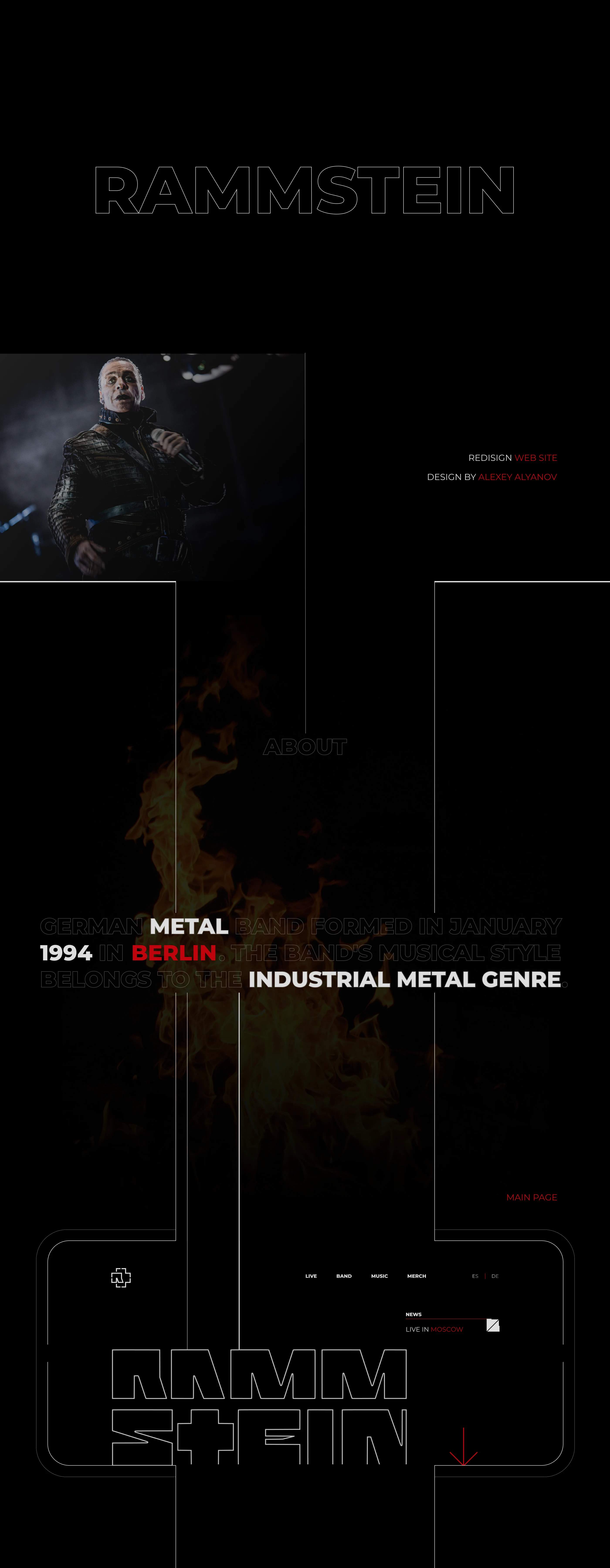 RAMMS+EIN — Изображение №1 — Интерфейсы, Графика на Dprofile