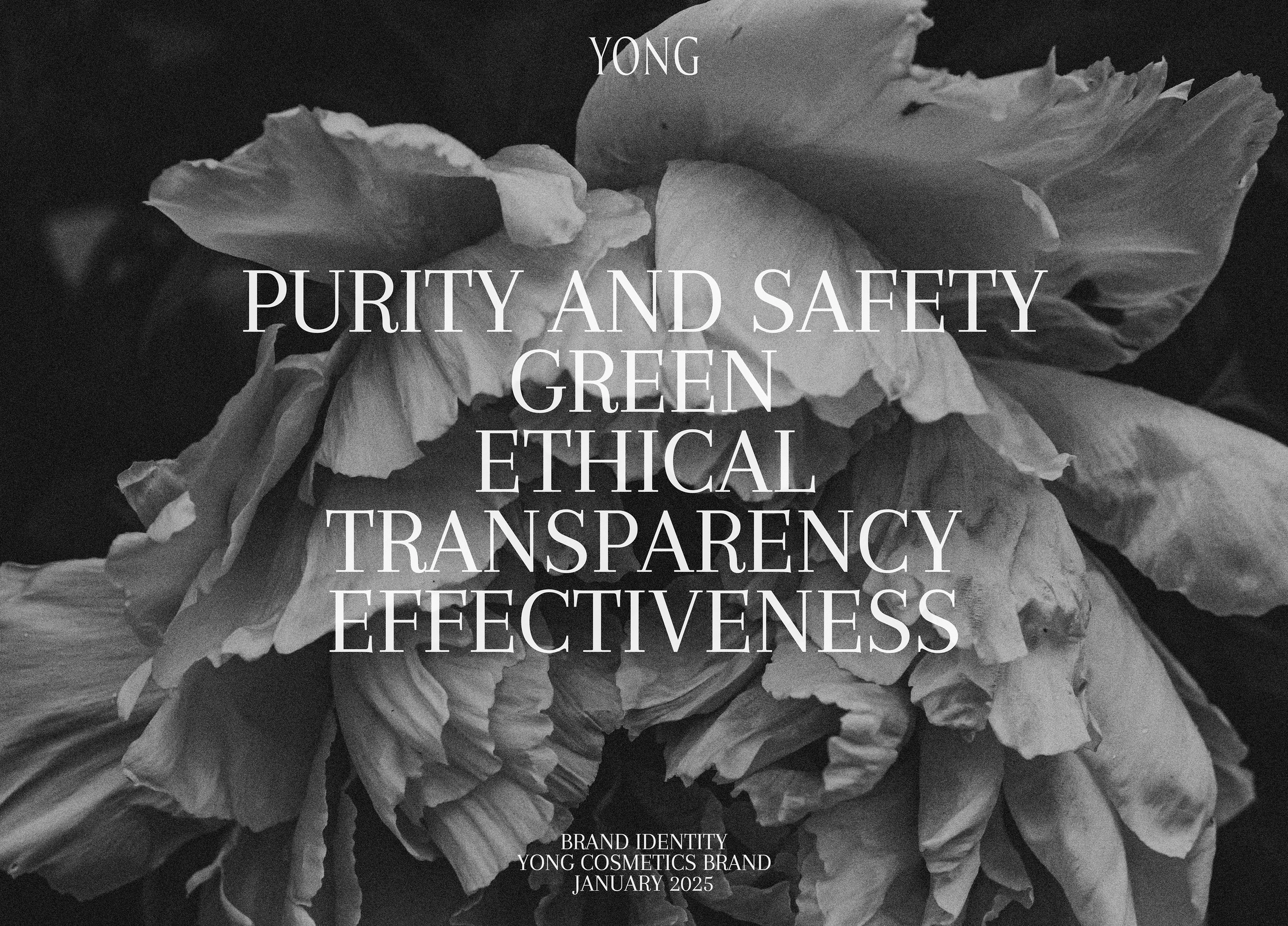 Фирменный стиль / Бренд косметики / YONG — Изображение №1 — Брендинг на Dprofile