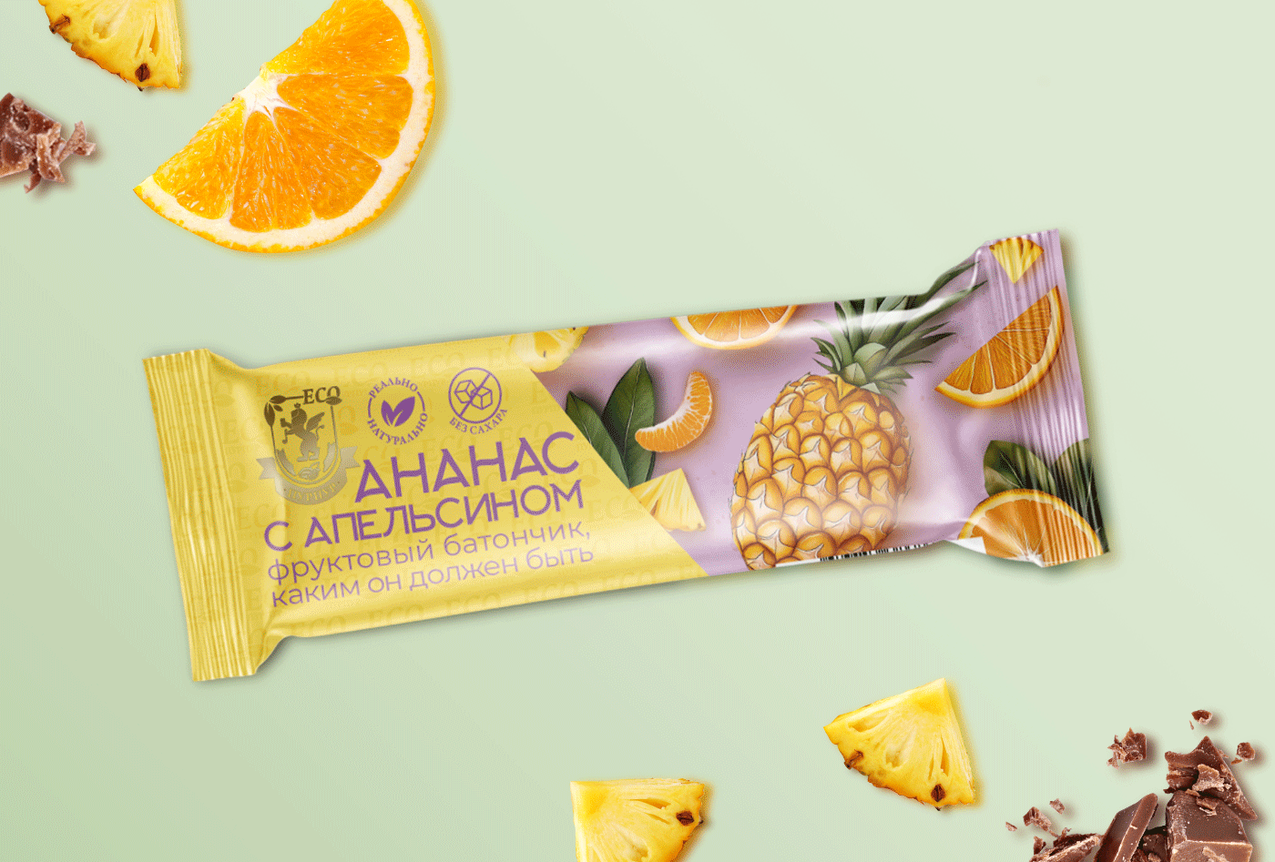 Упаковка фруктовых батончиков — Изображение №4 — Брендинг, Промдизайн на Dprofile