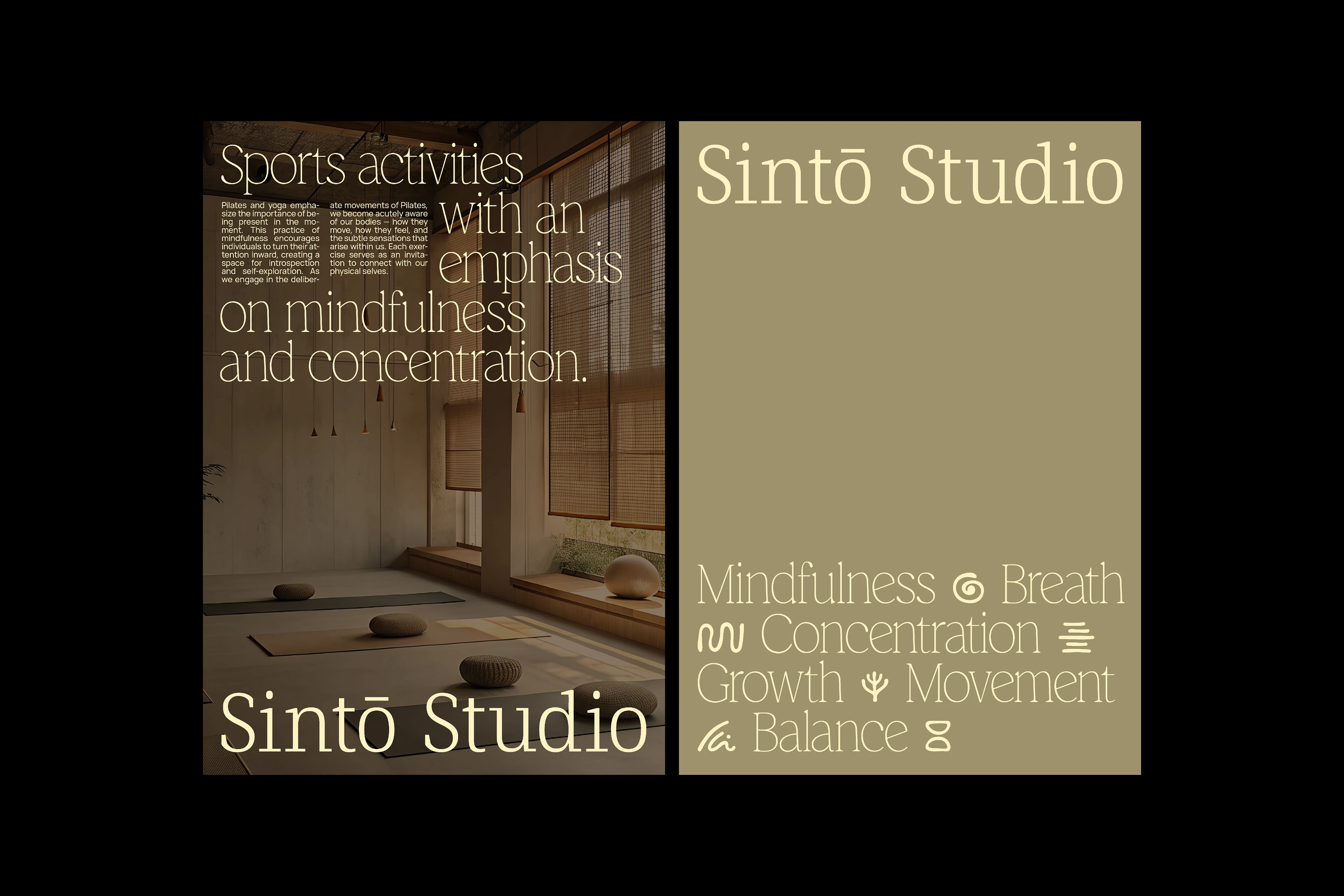 Sinto Studio | айдентика студии пилатеса — Изображение №18 — Брендинг на Dprofile