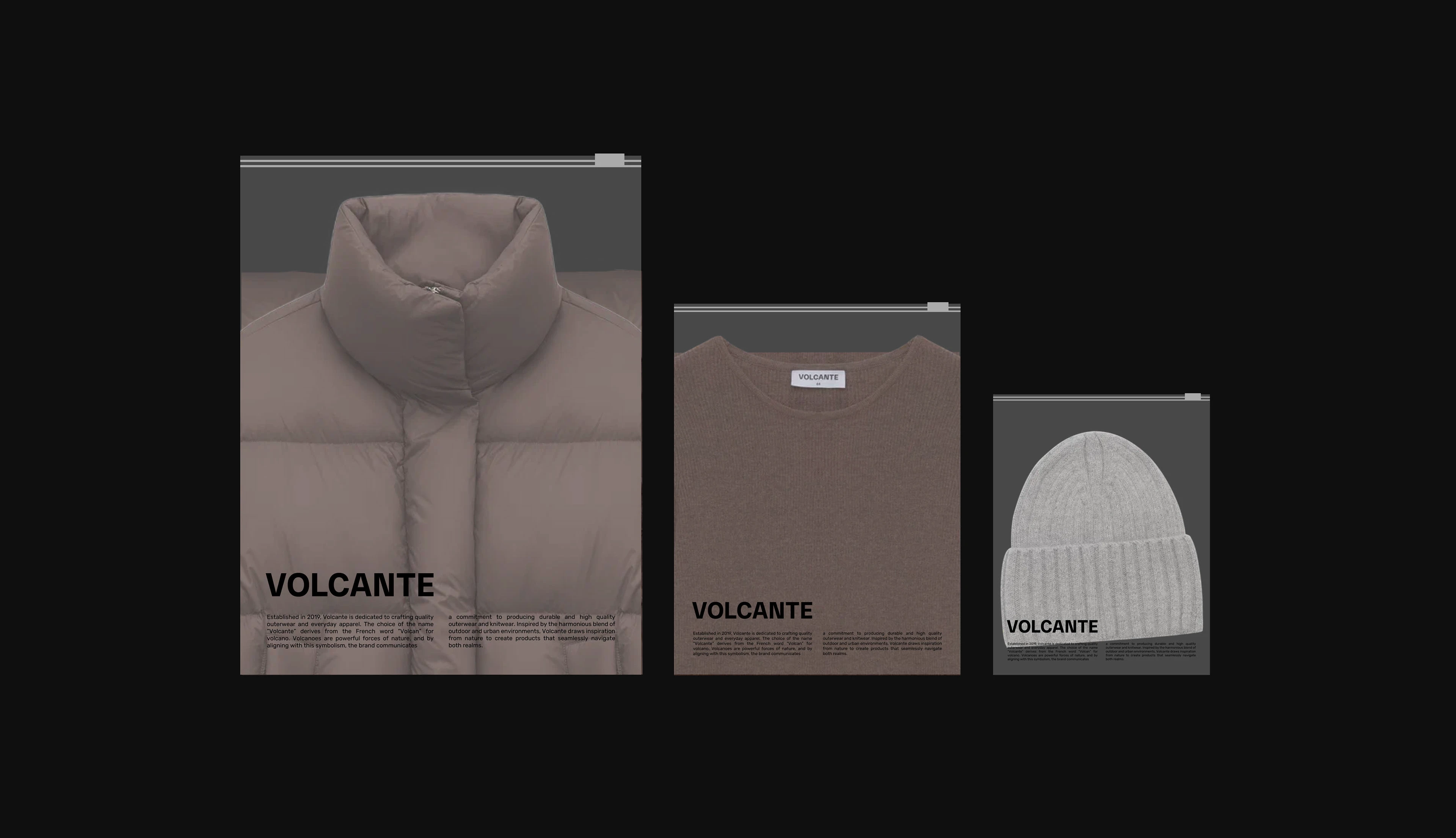 Brand Identity VOLCANTE — Изображение №13 — Брендинг на Dprofile