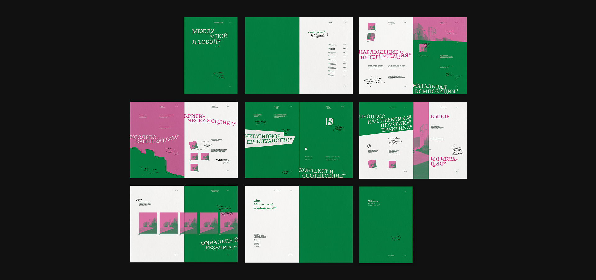 Zine. Между мной и тобой (мной) — Изображение №12 — Брендинг, Графика на Dprofile