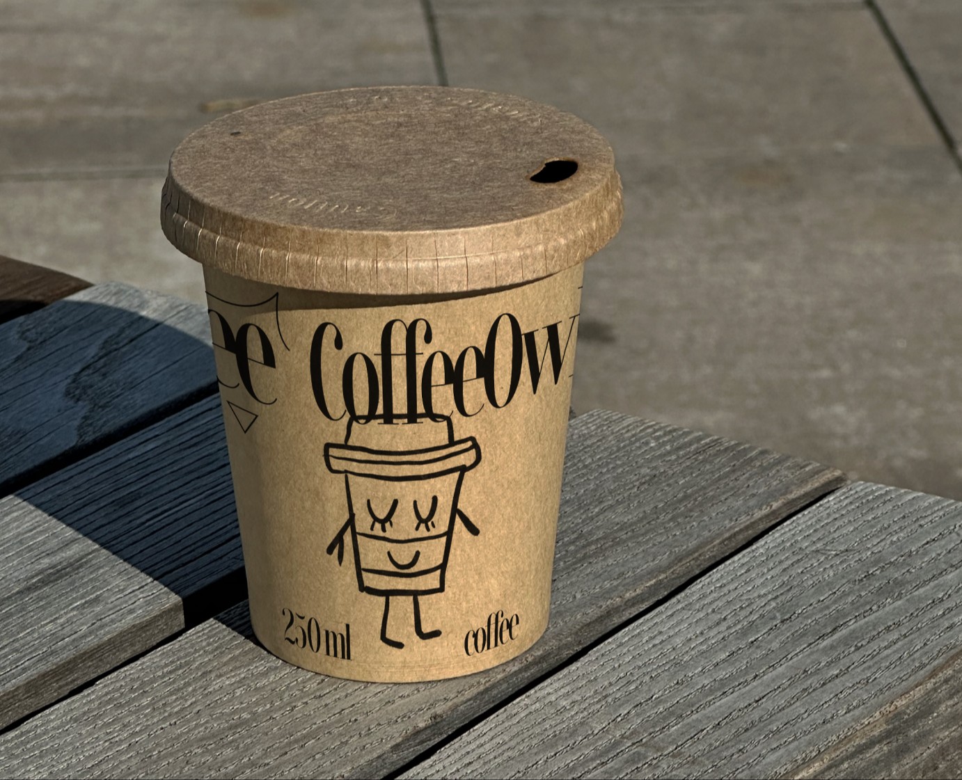 CoffeeOwl. Кофейня. Айдентика на Dprofile