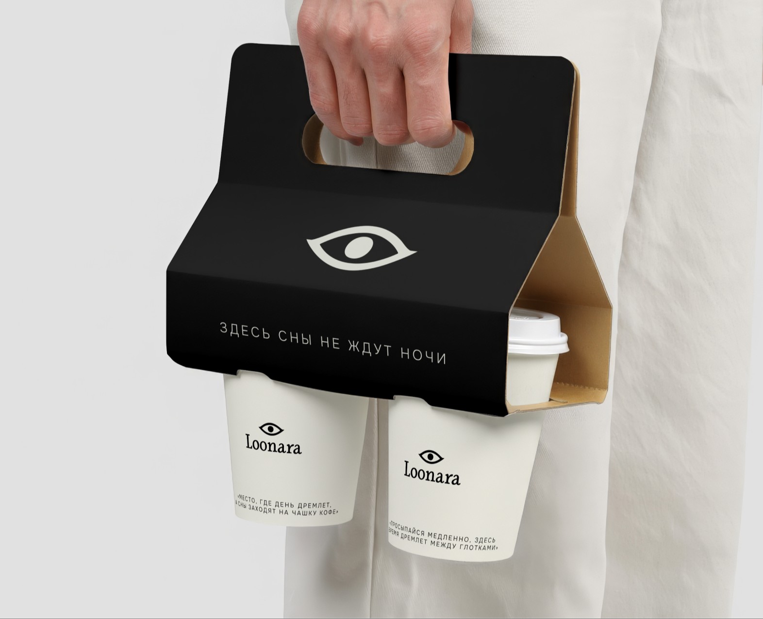 Loonara. Кофейня. Айдентика — Брендинг на Dprofile