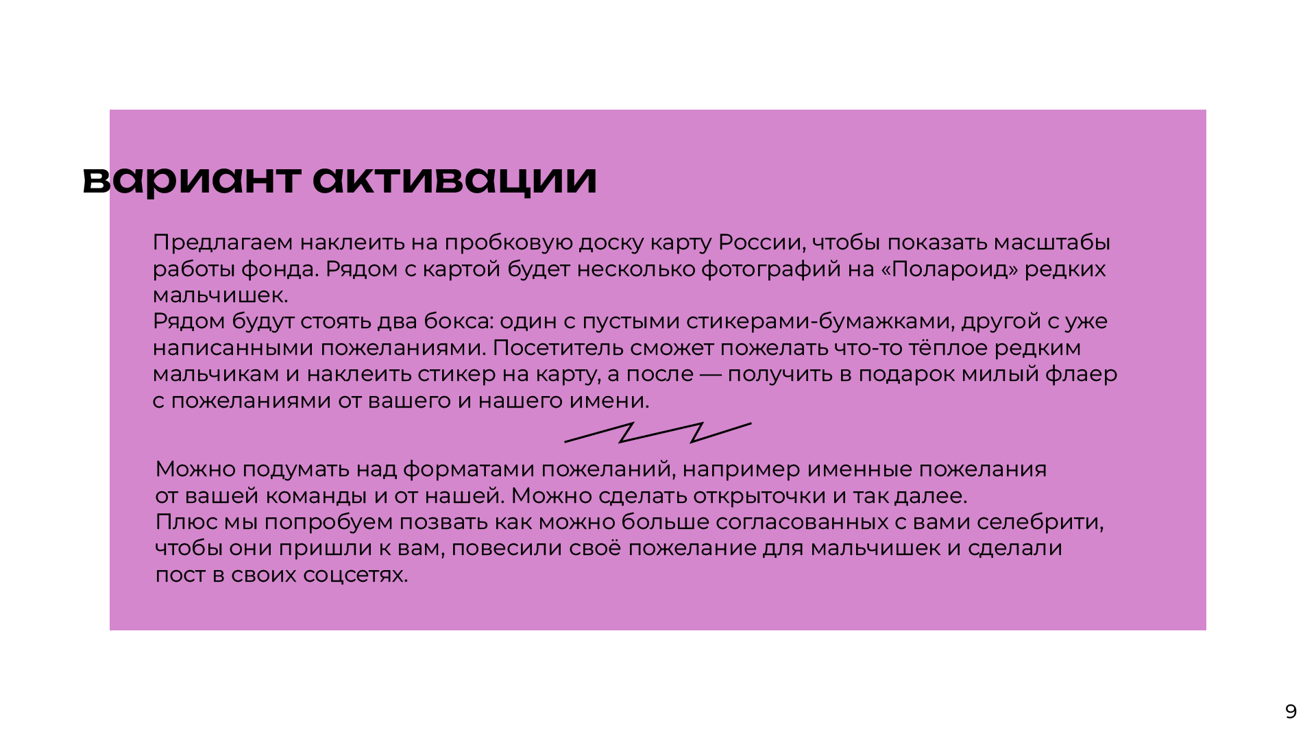 Дизайн презентации для благотворительного фонда «МойМио» — Изображение №9 — Маркетинг на Dprofile