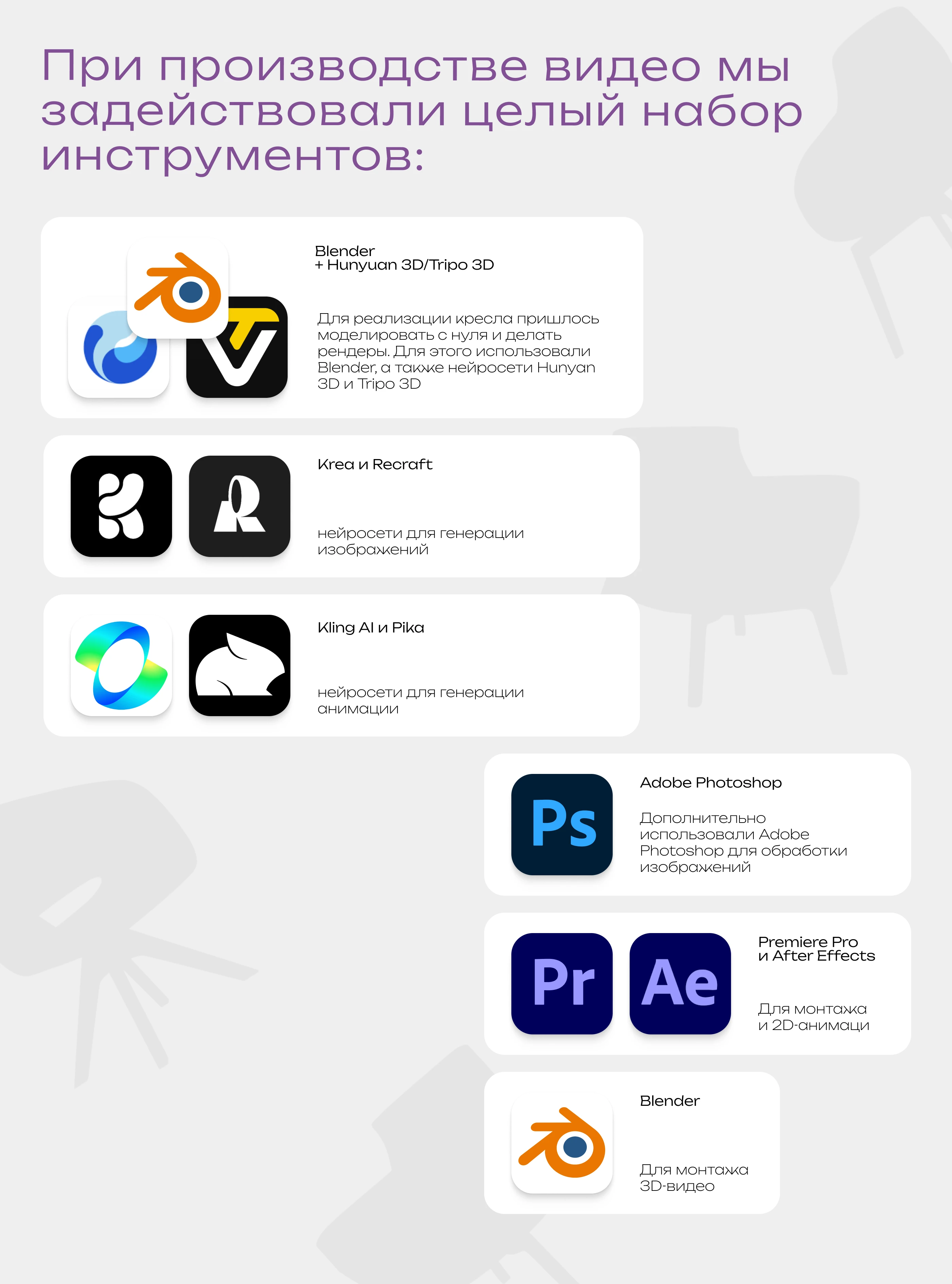 Нейросетевая 3d-анимация для фабрики мебели — Изображение №4 — 3D, Анимация на Dprofile