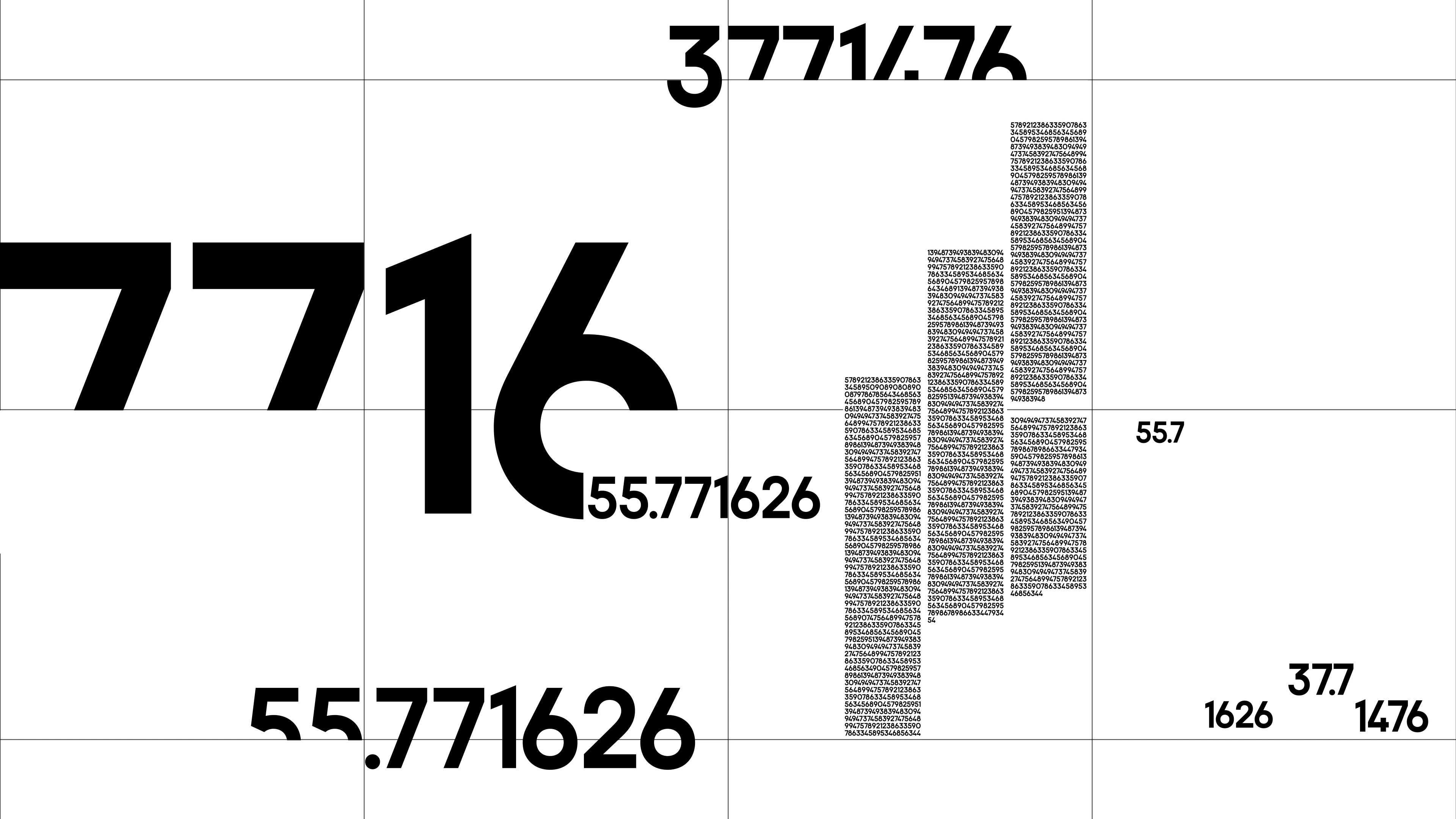 Шрифт RT NUMBERS — Изображение №15 — Брендинг, Графика на Dprofile