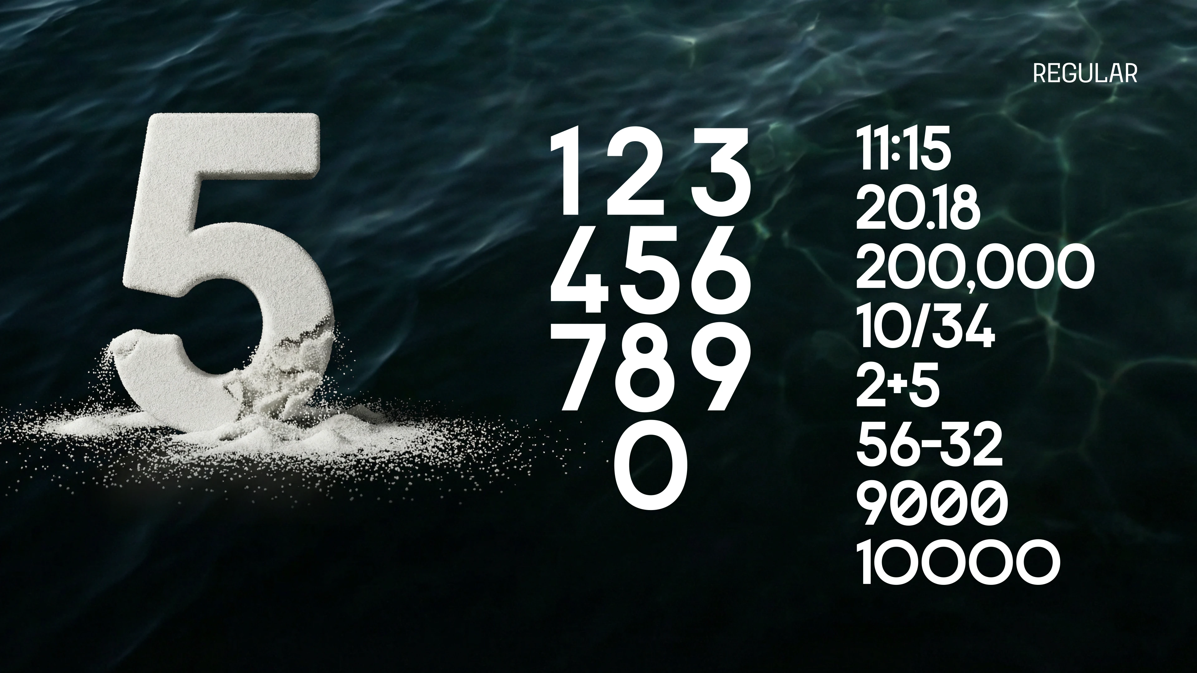 Шрифт RT NUMBERS — Изображение №6 — Брендинг, Графика на Dprofile