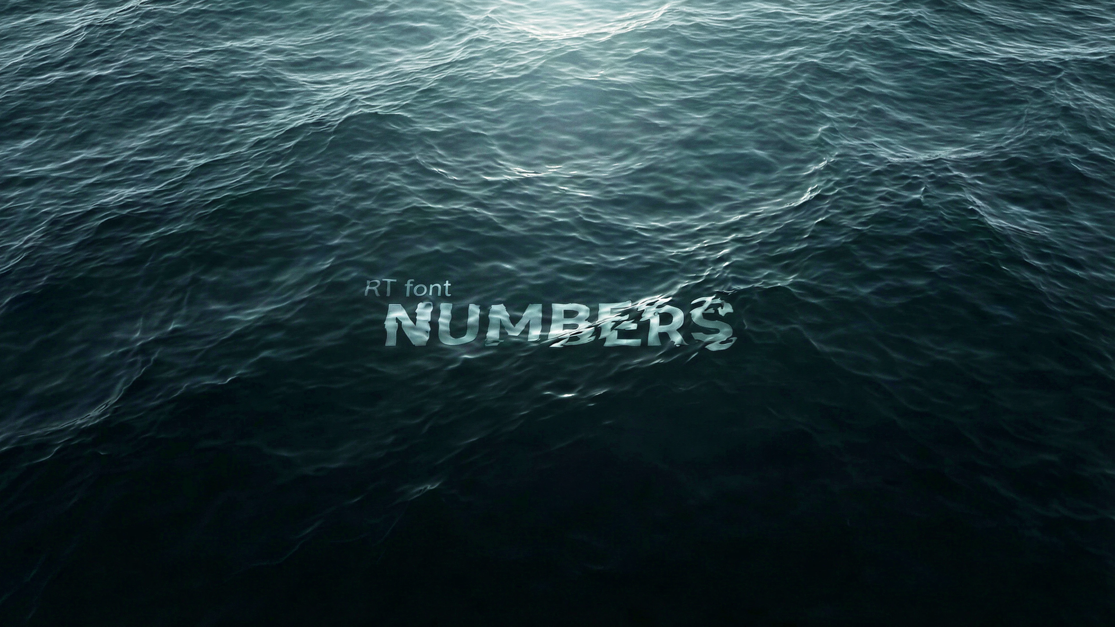 Шрифт RT NUMBERS — Изображение №1 — Брендинг, Графика на Dprofile