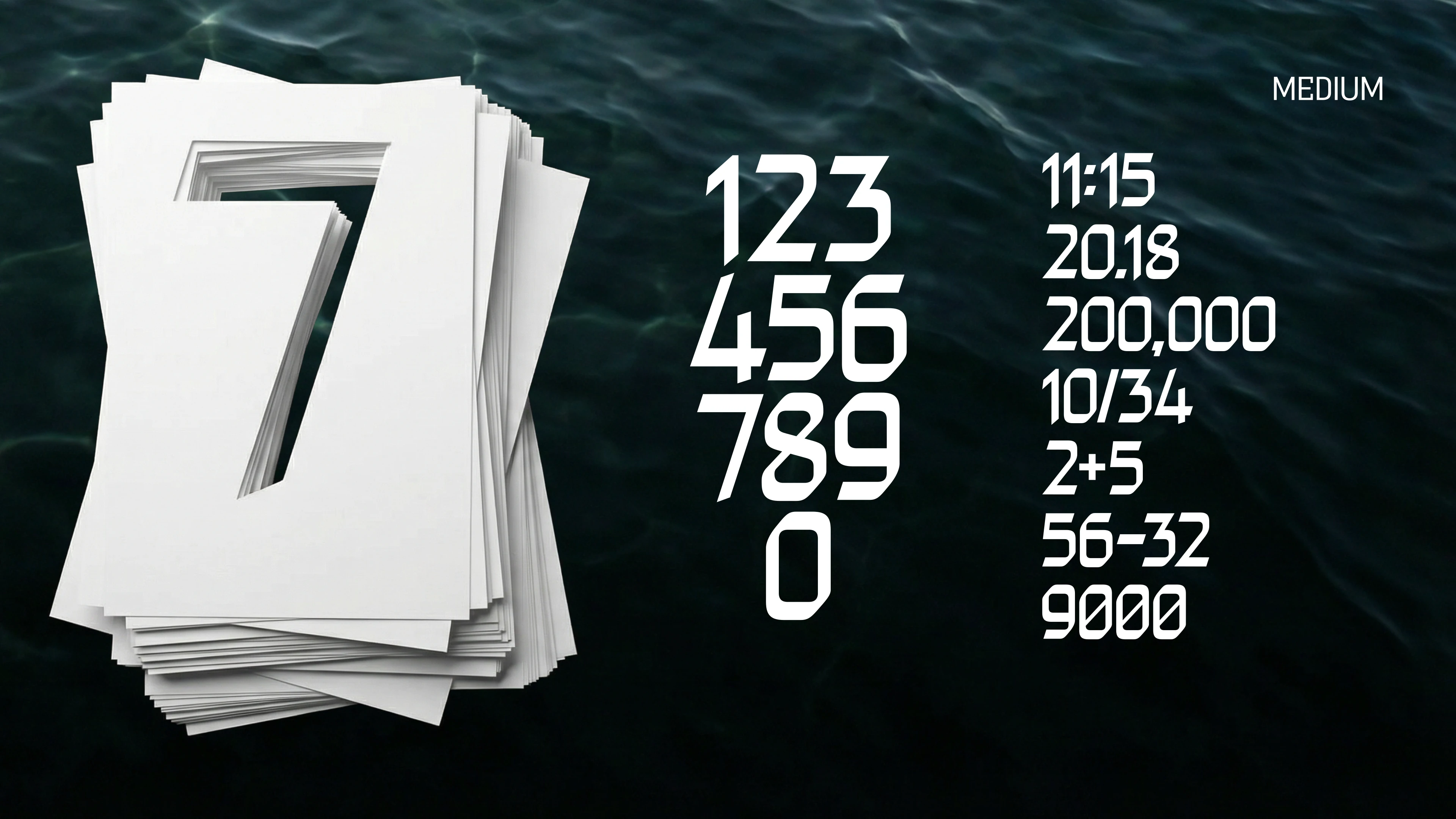 Шрифт RT NUMBERS — Изображение №8 — Брендинг, Графика на Dprofile