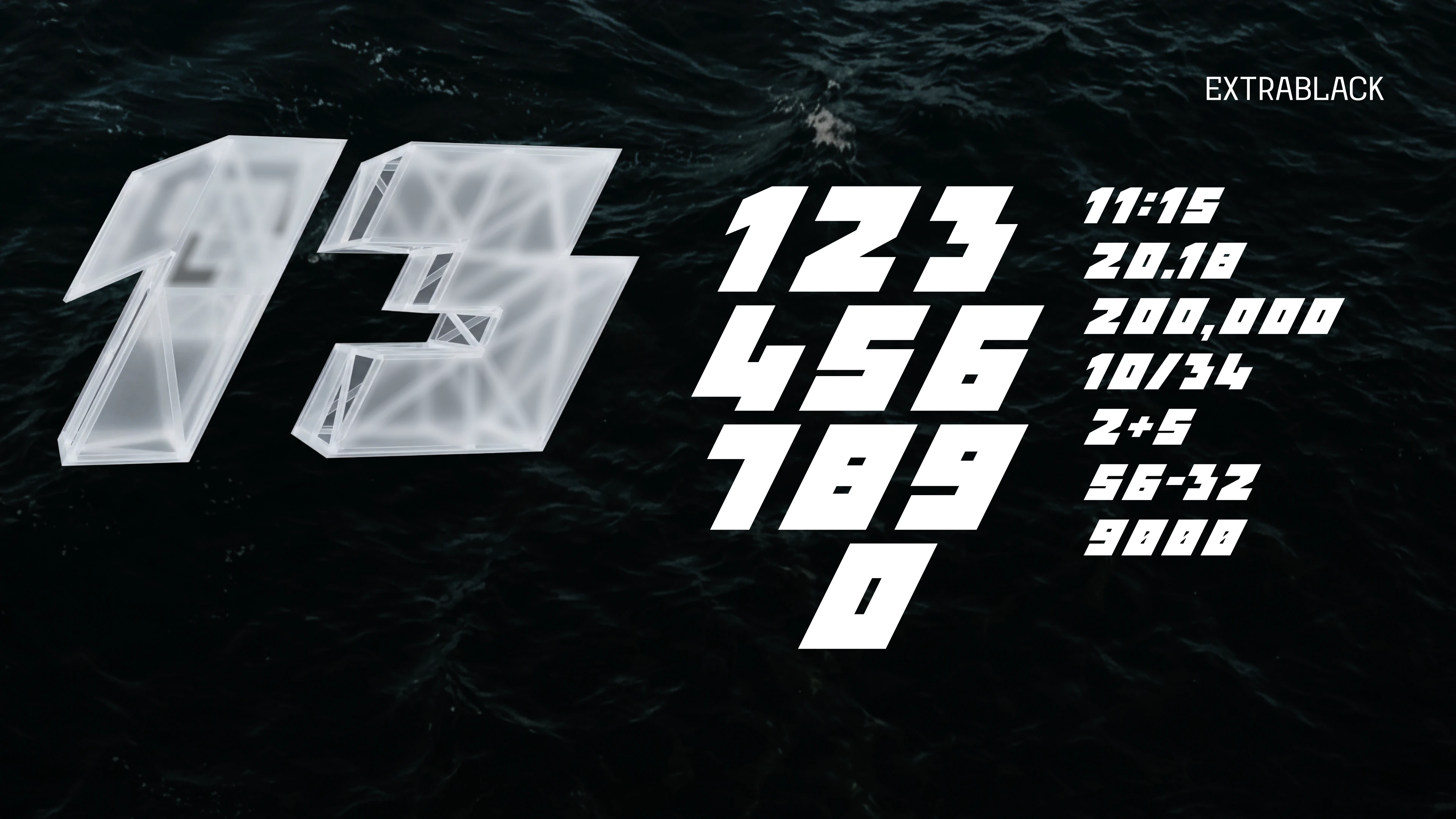 Шрифт RT NUMBERS — Изображение №14 — Брендинг, Графика на Dprofile