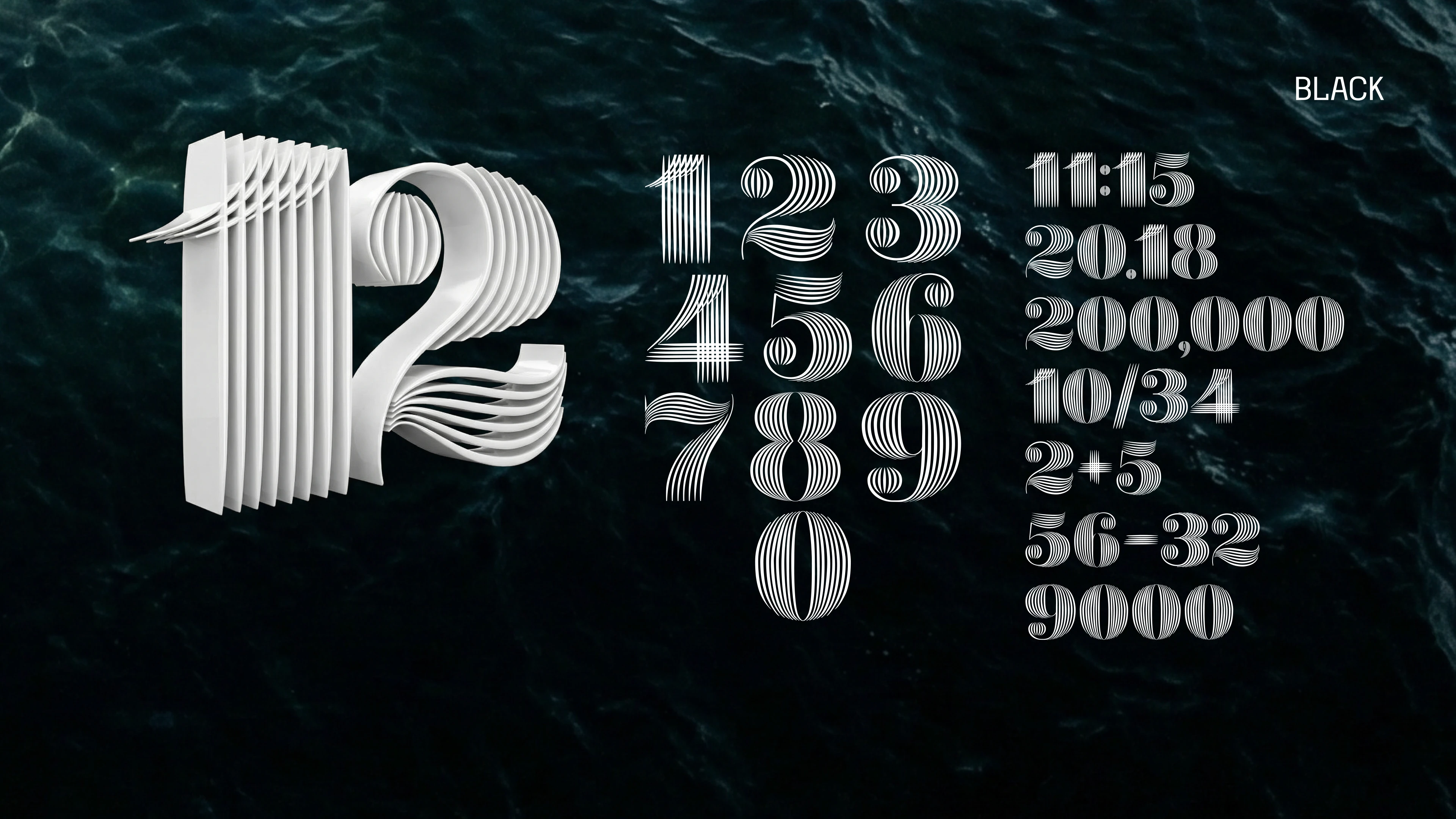 Шрифт RT NUMBERS — Изображение №13 — Брендинг, Графика на Dprofile