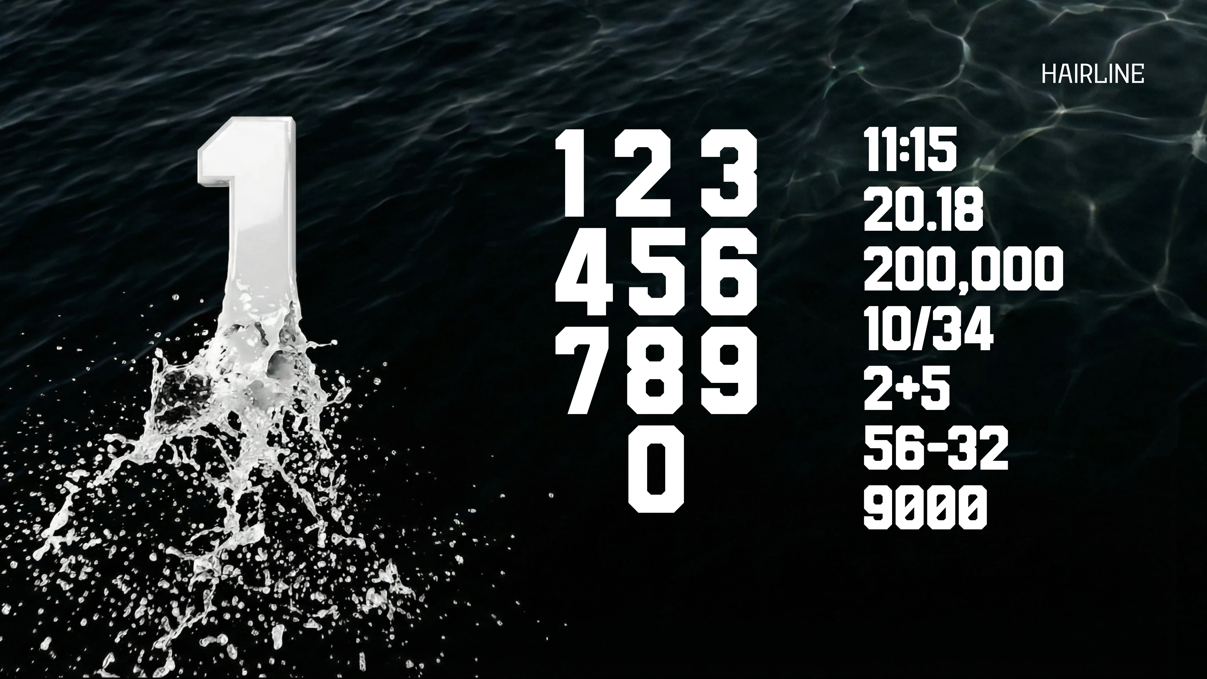 Шрифт RT NUMBERS — Изображение №2 — Брендинг, Графика на Dprofile