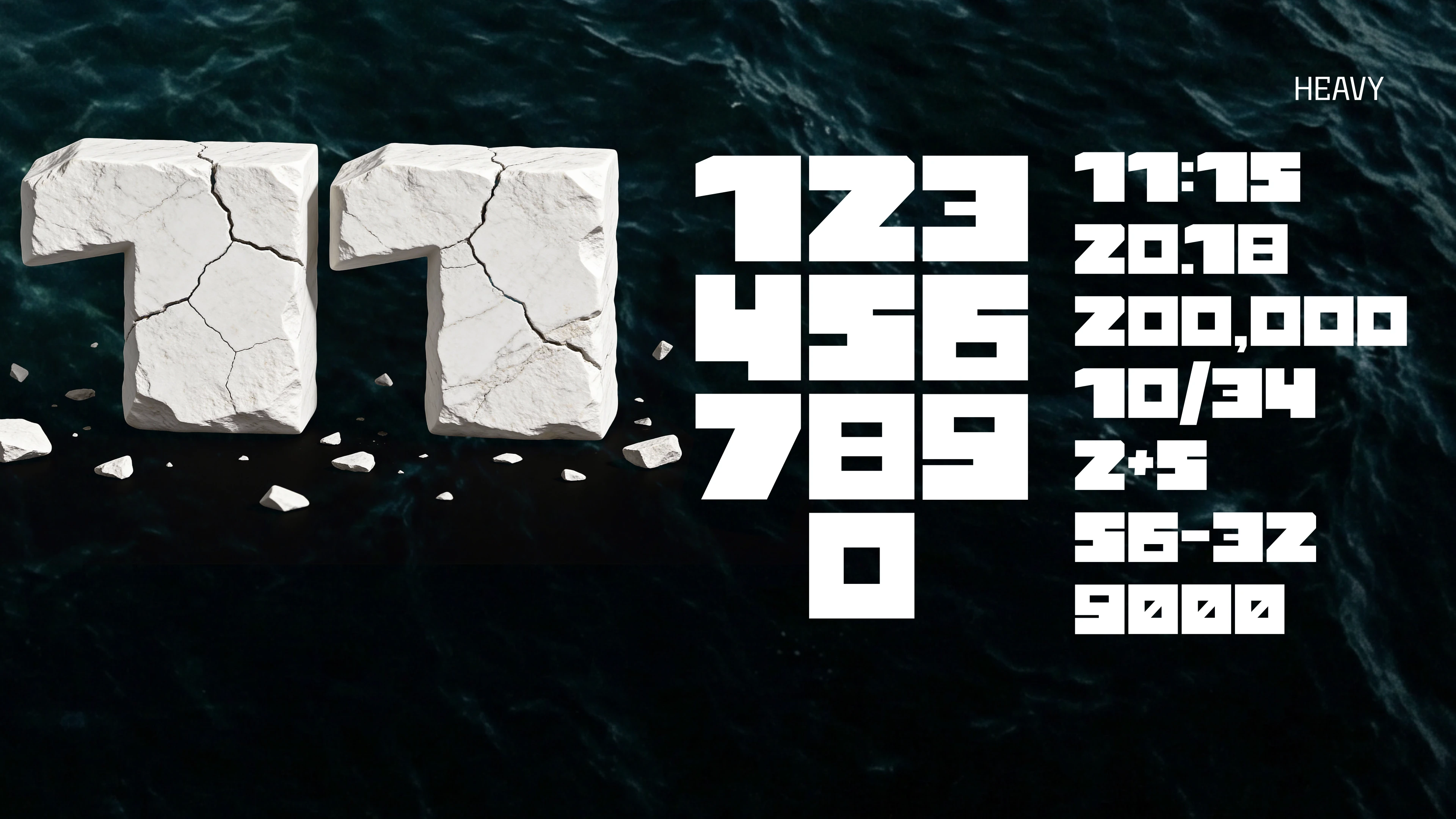 Шрифт RT NUMBERS — Изображение №12 — Брендинг, Графика на Dprofile