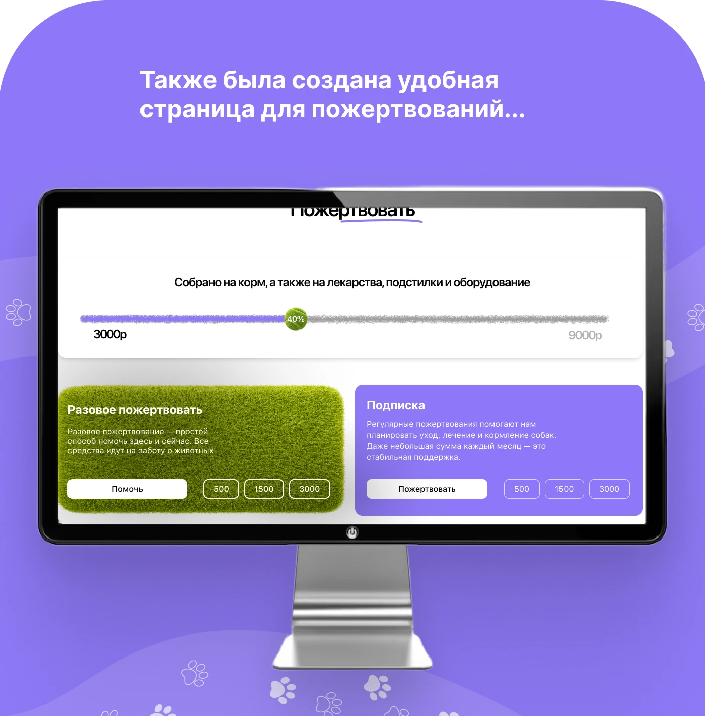 Animal Shelter Website Design | UX/UI Case Study — Изображение №9 — Интерфейсы на Dprofile