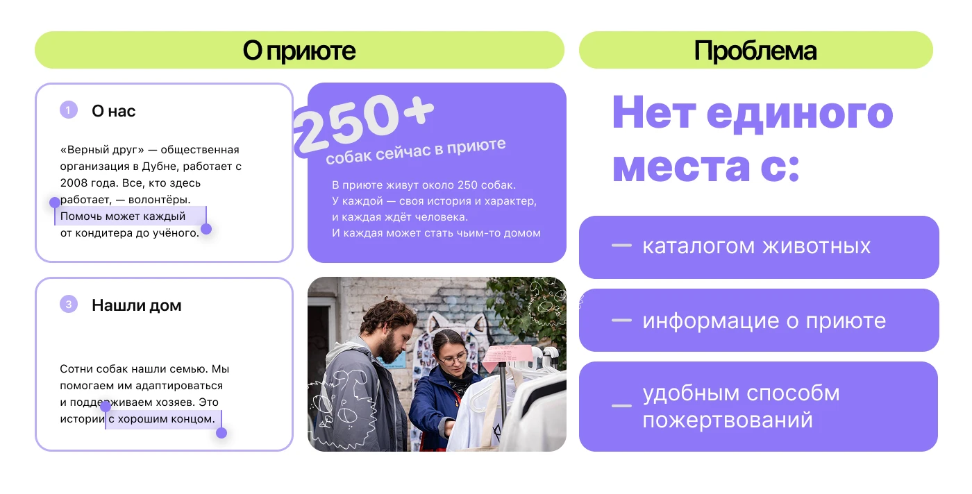 Animal Shelter Website Design | UX/UI Case Study — Изображение №3 — Интерфейсы на Dprofile