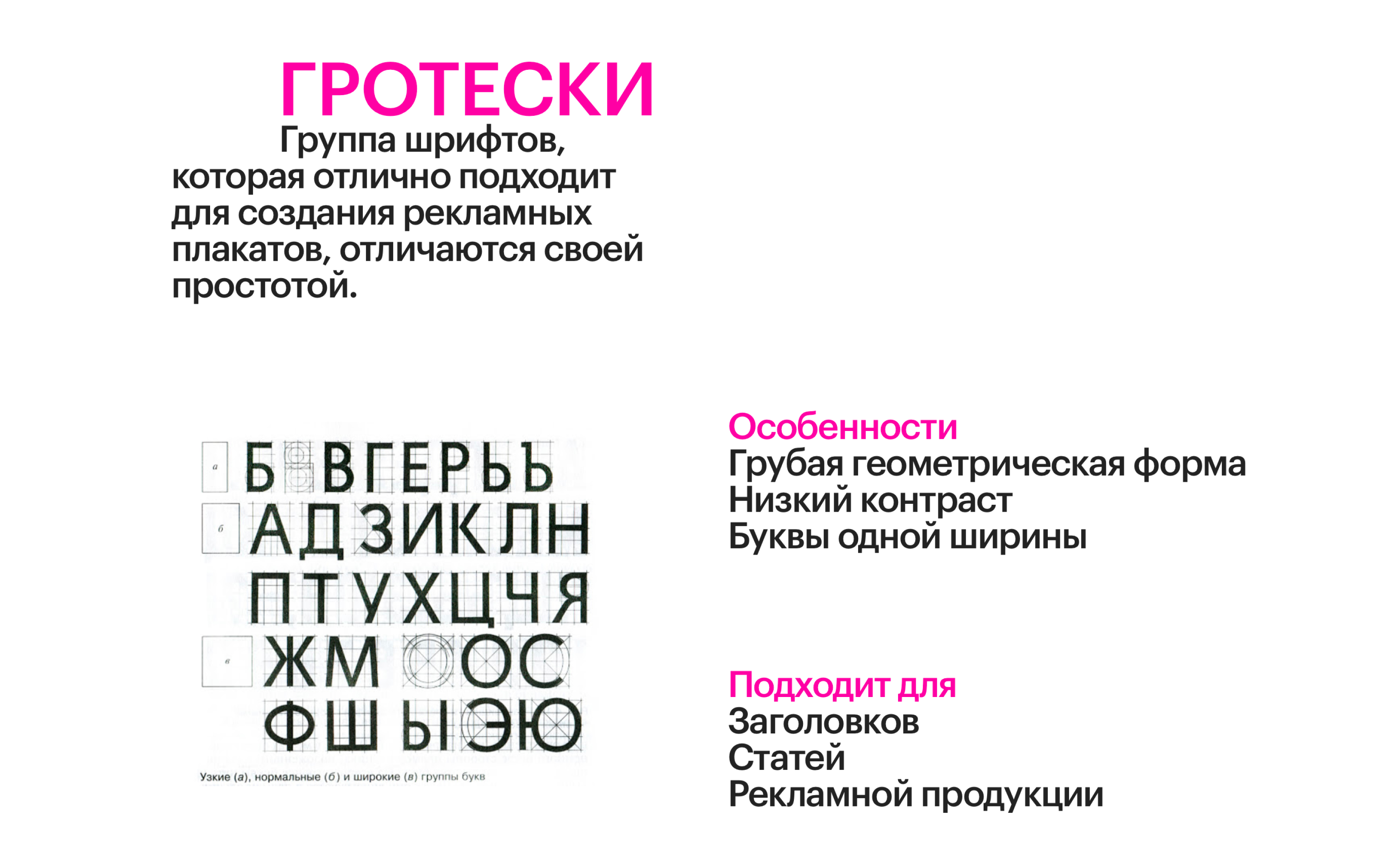 Russian fonts – обучающий лендинг — Изображение №4 — Интерфейсы, Графика на Dprofile