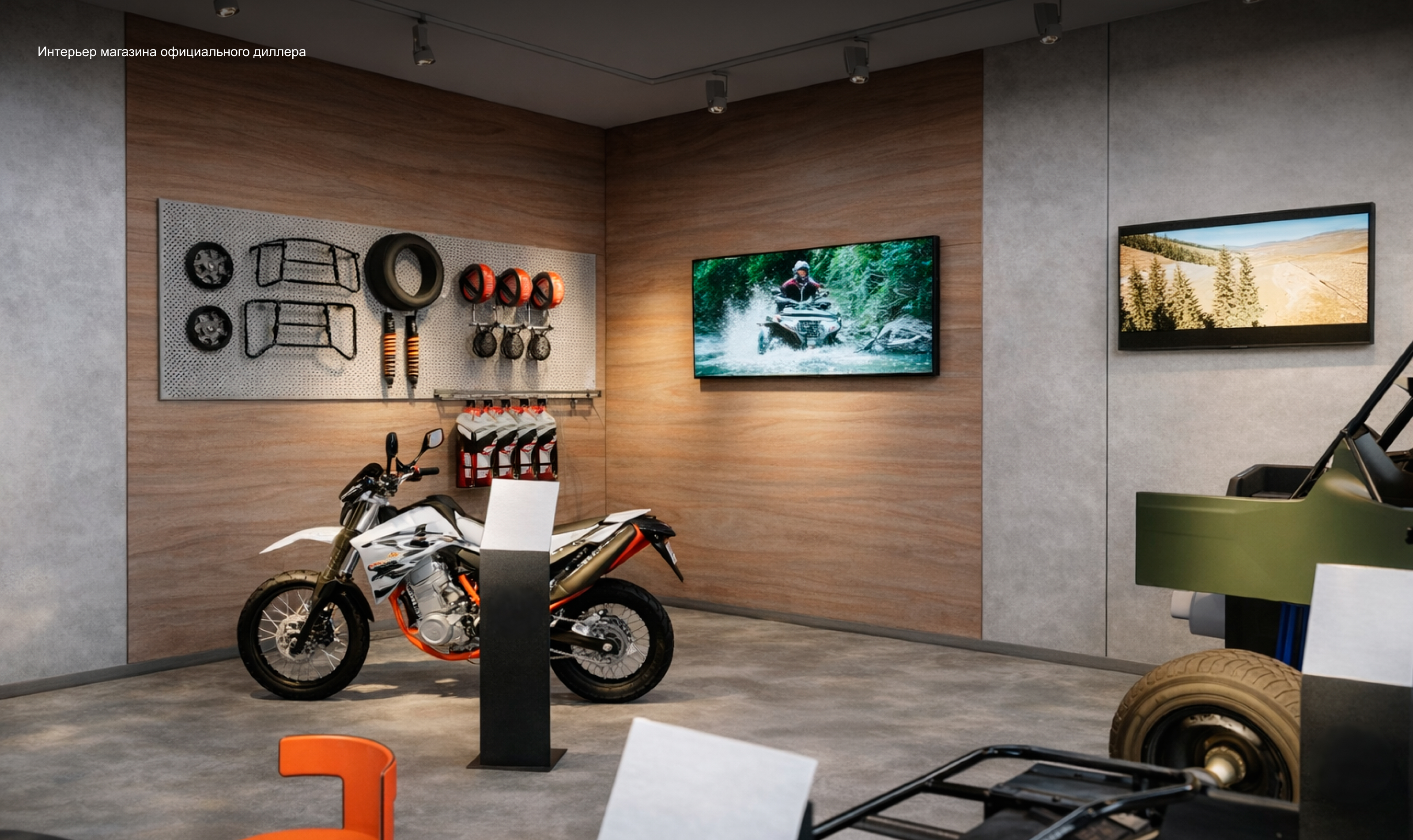 LONCIN — брендинг для off-road мототехники — Изображение №7 — Брендинг, Архитектура на Dprofile