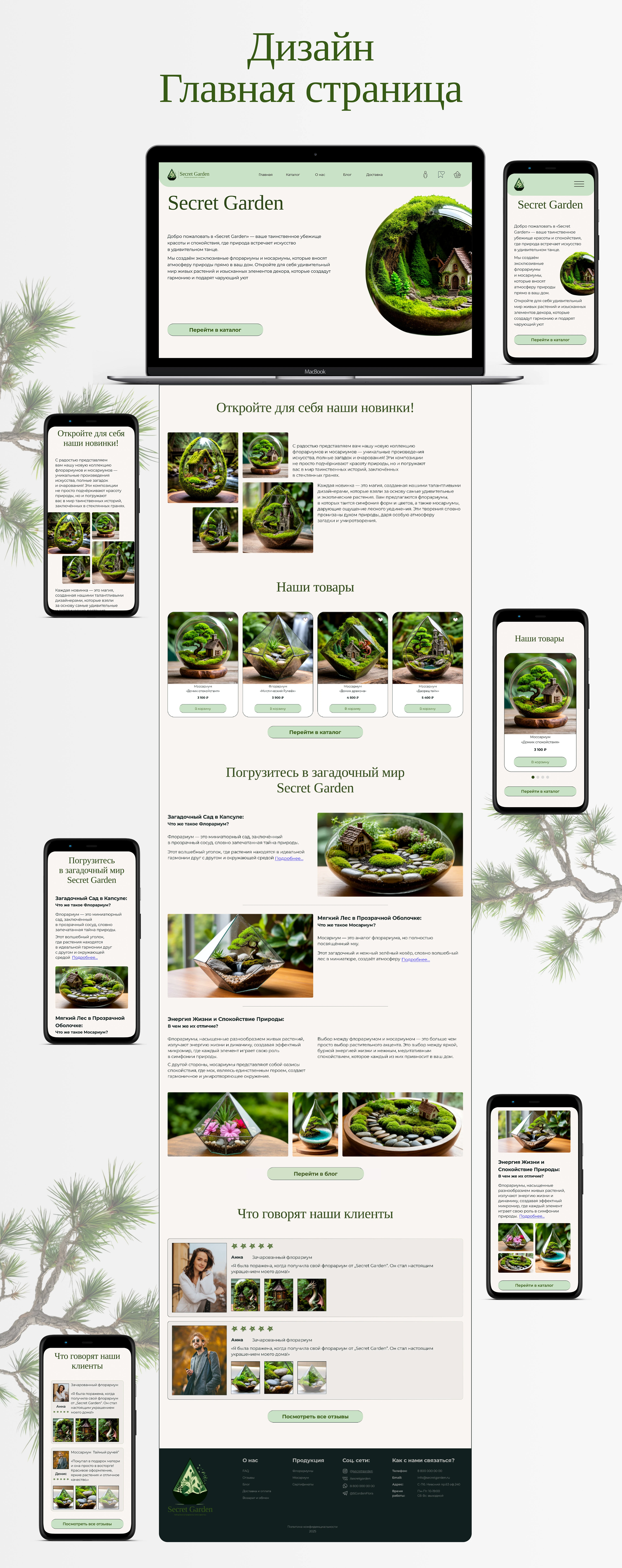 E-commerce store for Secret Garden — Изображение №10 — Интерфейсы на Dprofile