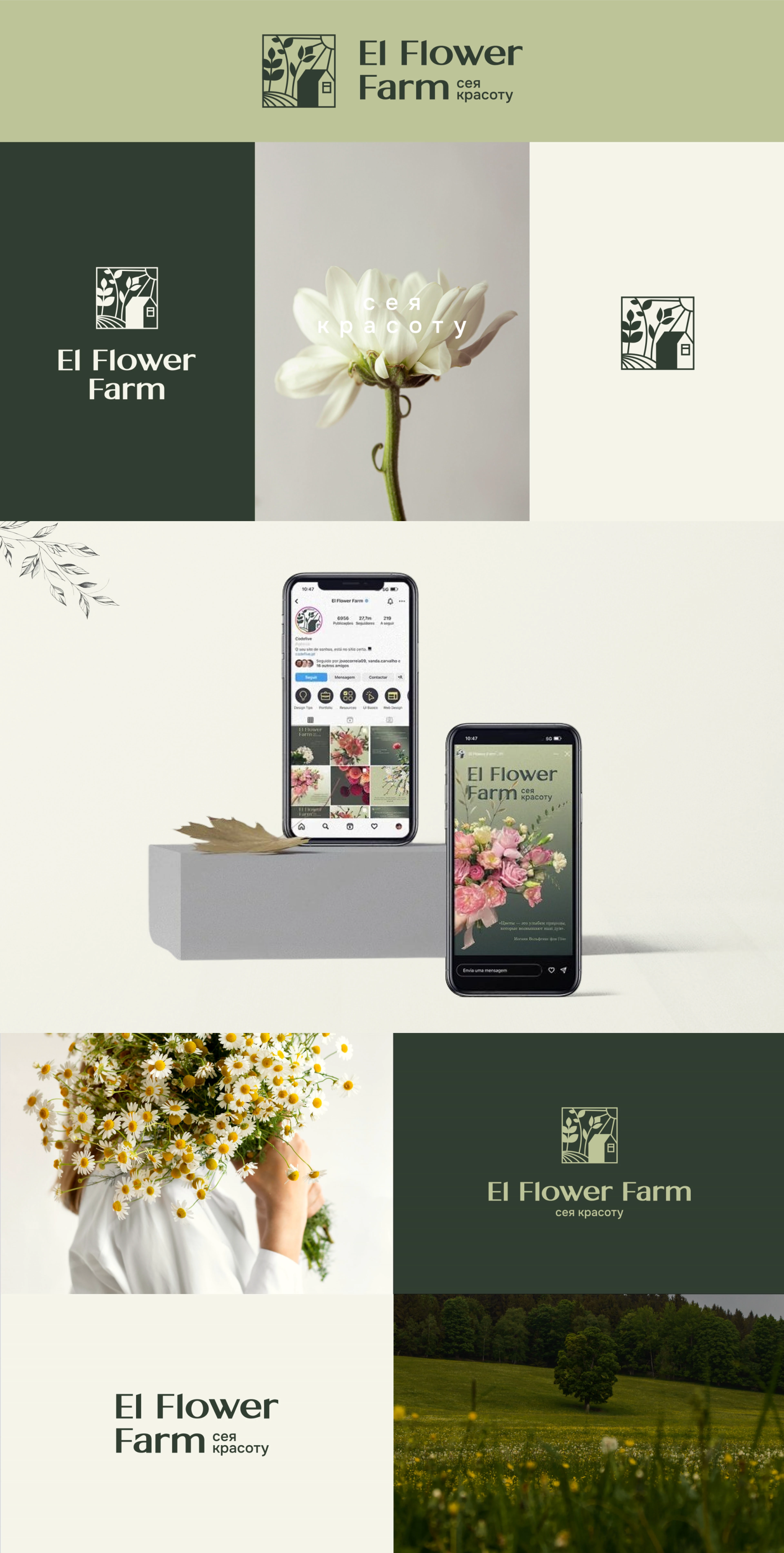 Банеры для Цветочной Ферммы El Flower Farm — Изображение №3 — Интерфейсы, Маркетинг на Dprofile