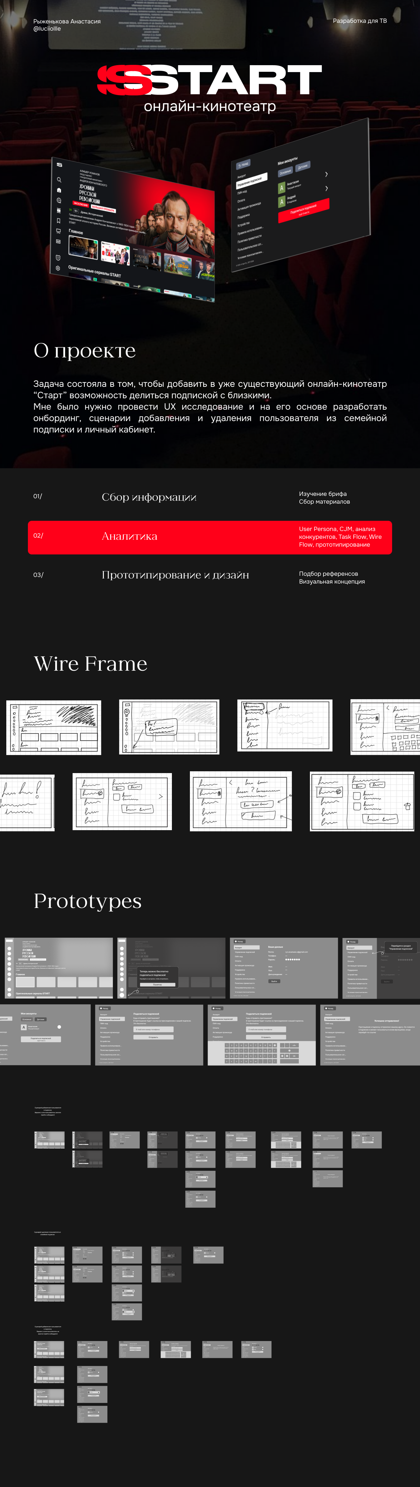 Онлайн-кинотеатр START/ Добавление новой функции — Изображение №1 — Интерфейсы на Dprofile