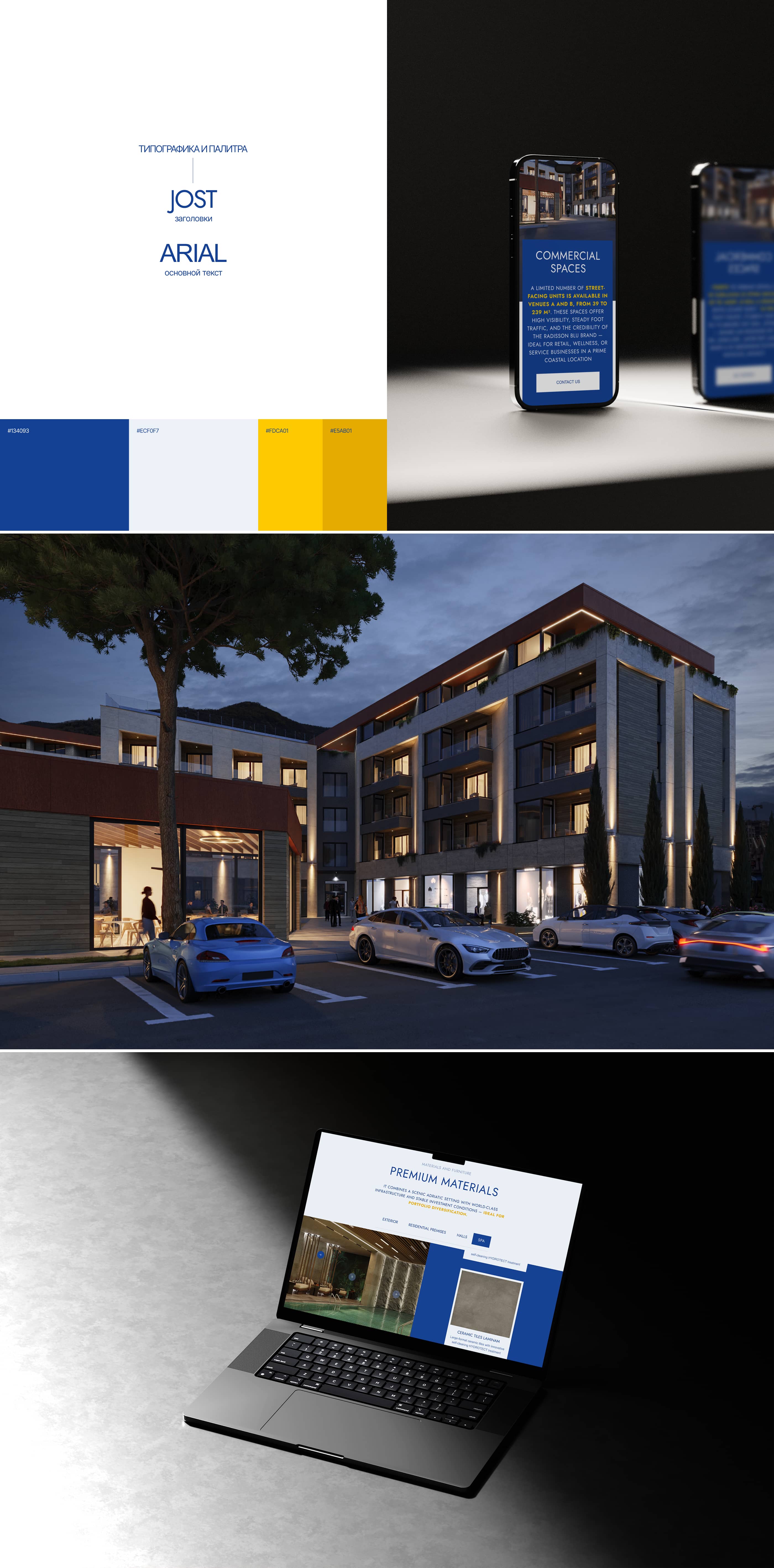 Премиальный комплекс отеля и резиденций — Изображение №8 — Интерфейсы на Dprofile