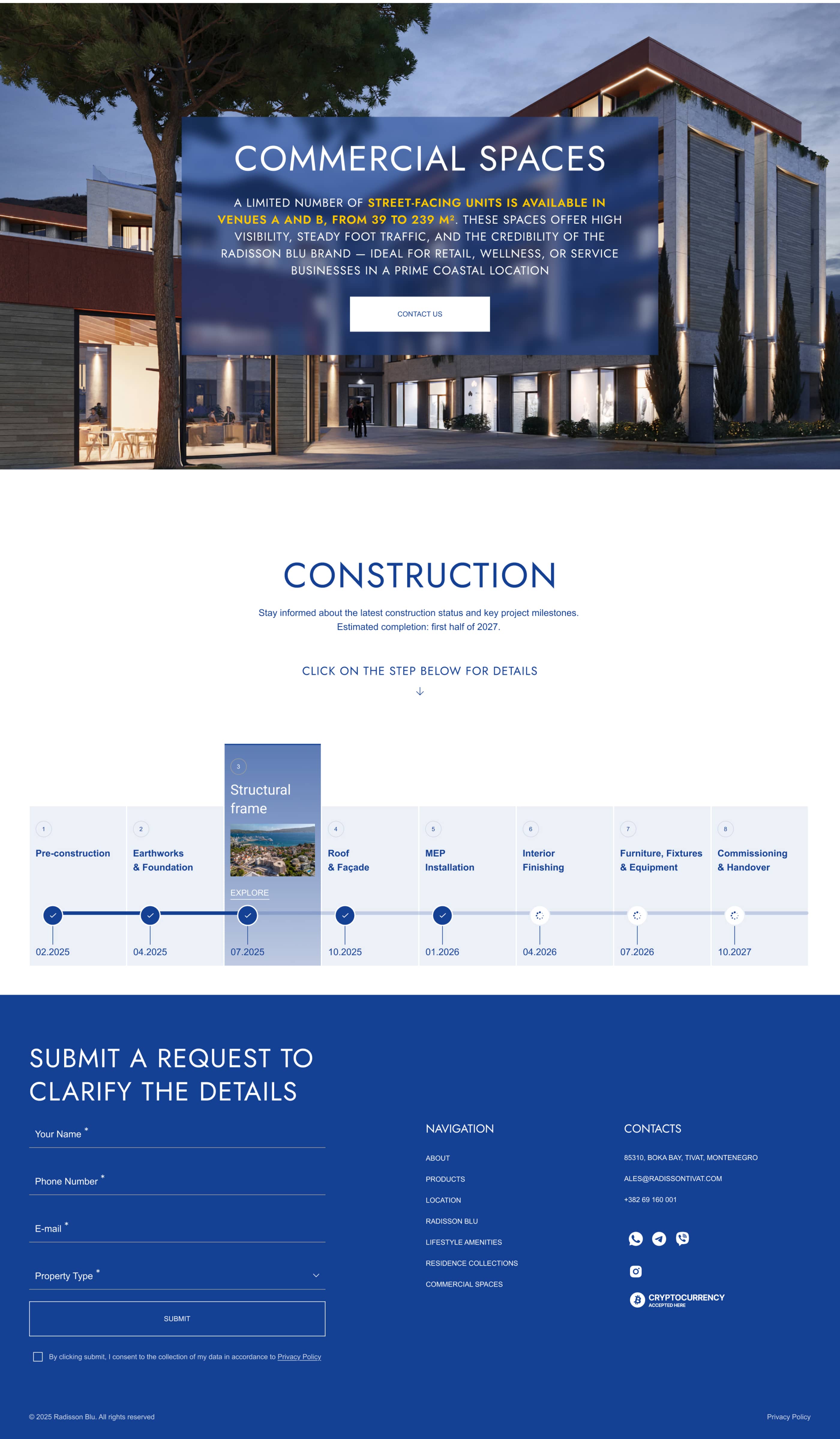 Премиальный комплекс отеля и резиденций — Изображение №11 — Интерфейсы на Dprofile